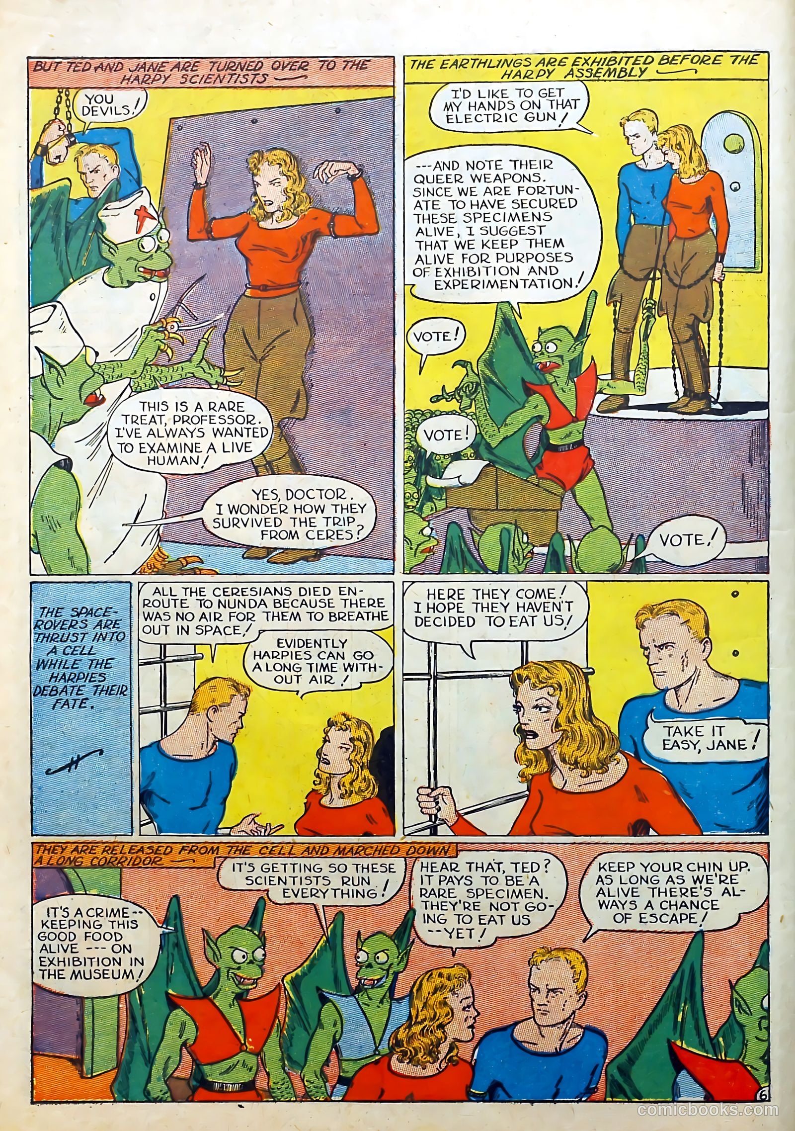 Exciting Comics #5 (1940) — page 8 of 68