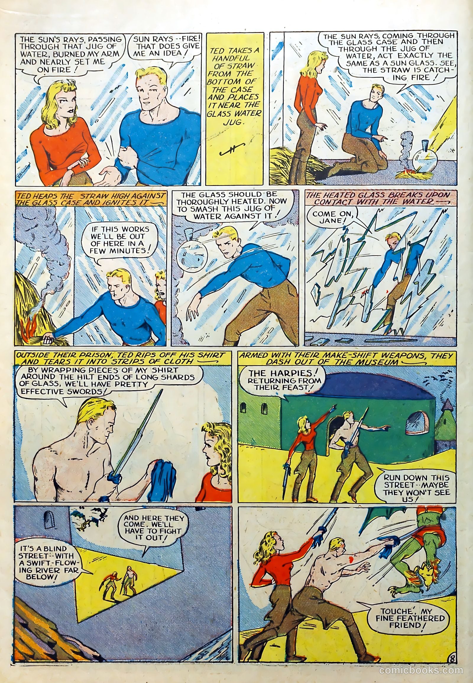 Exciting Comics #5 (1940) — page 10 of 68