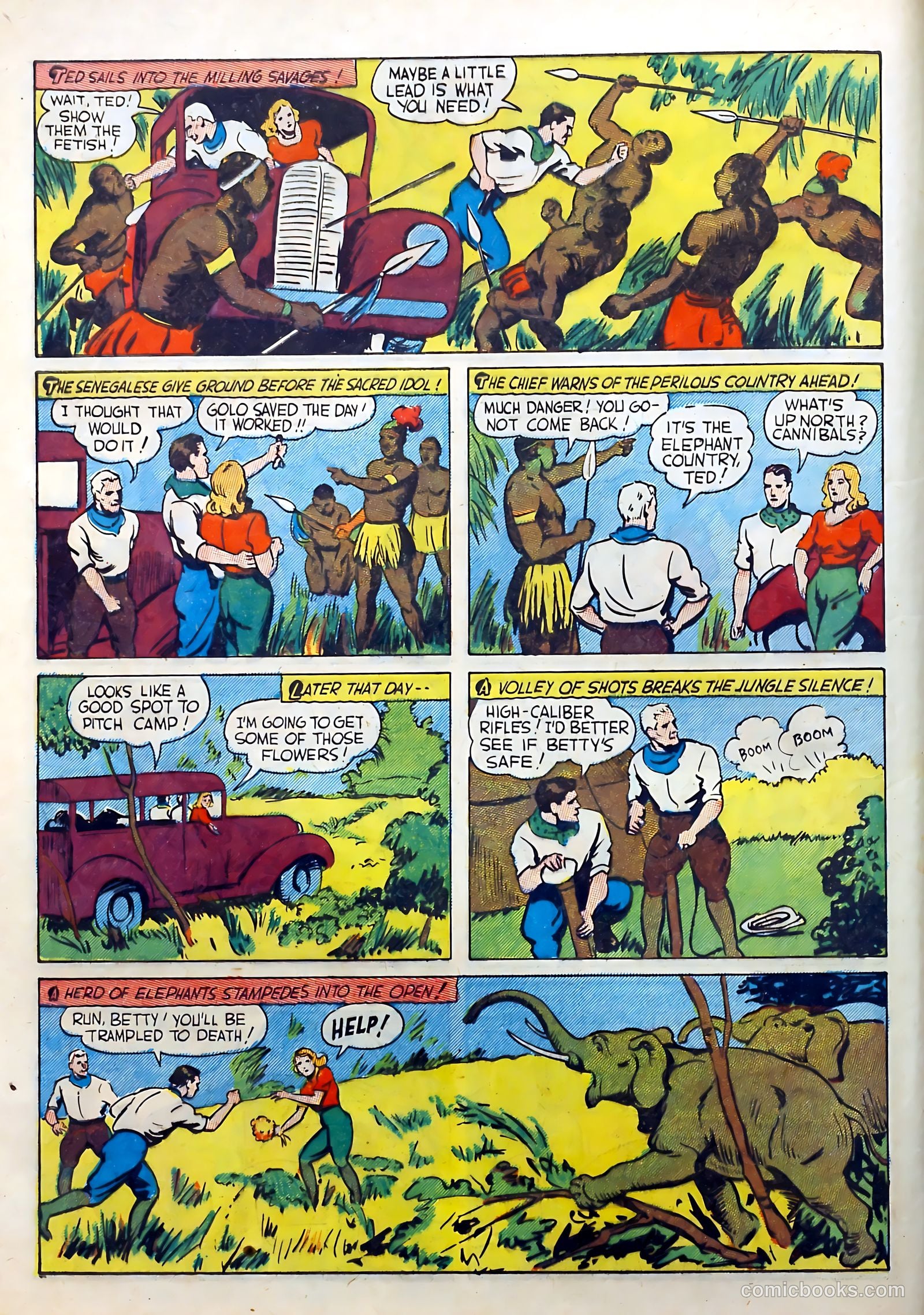 Exciting Comics #5 (1940) — page 14 of 68