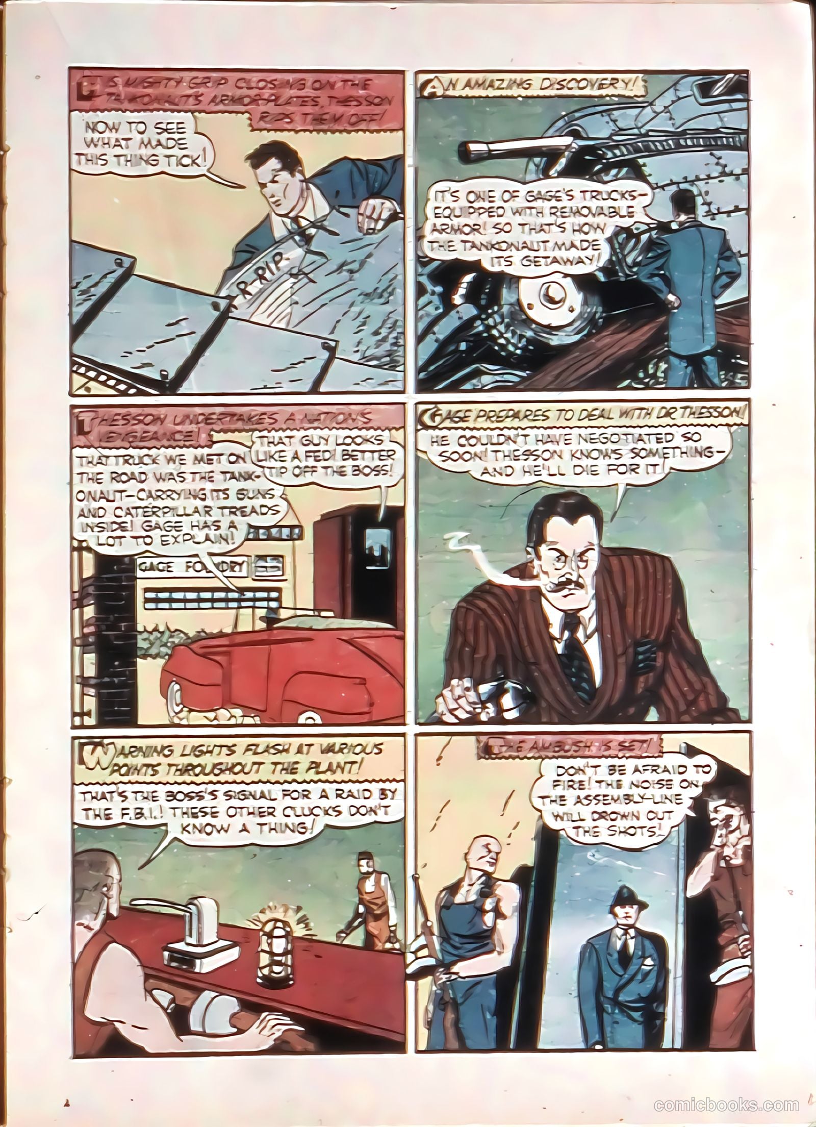 Exciting Comics #5 (1940) — page 33 of 68