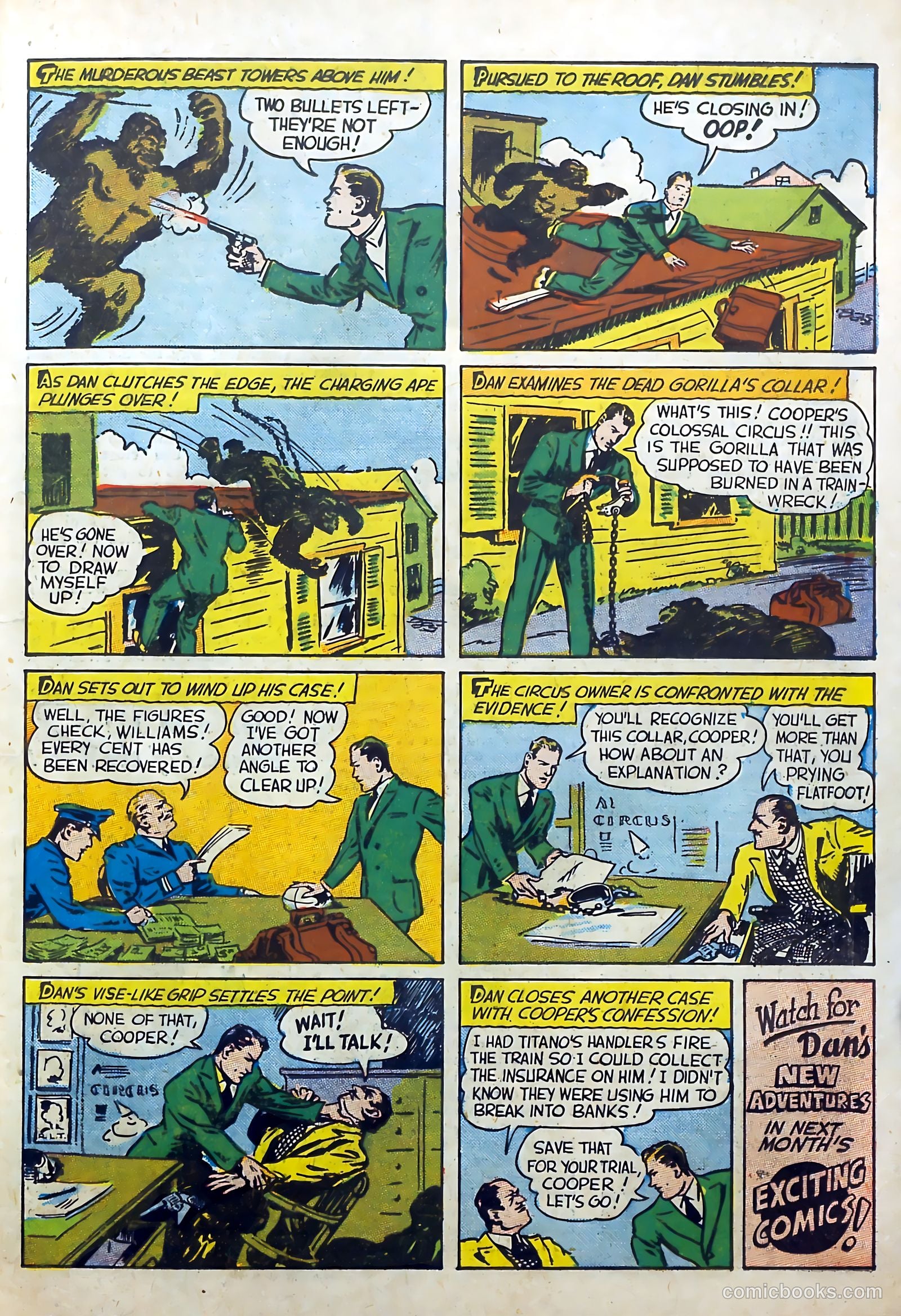Exciting Comics #5 (1940) — page 43 of 68