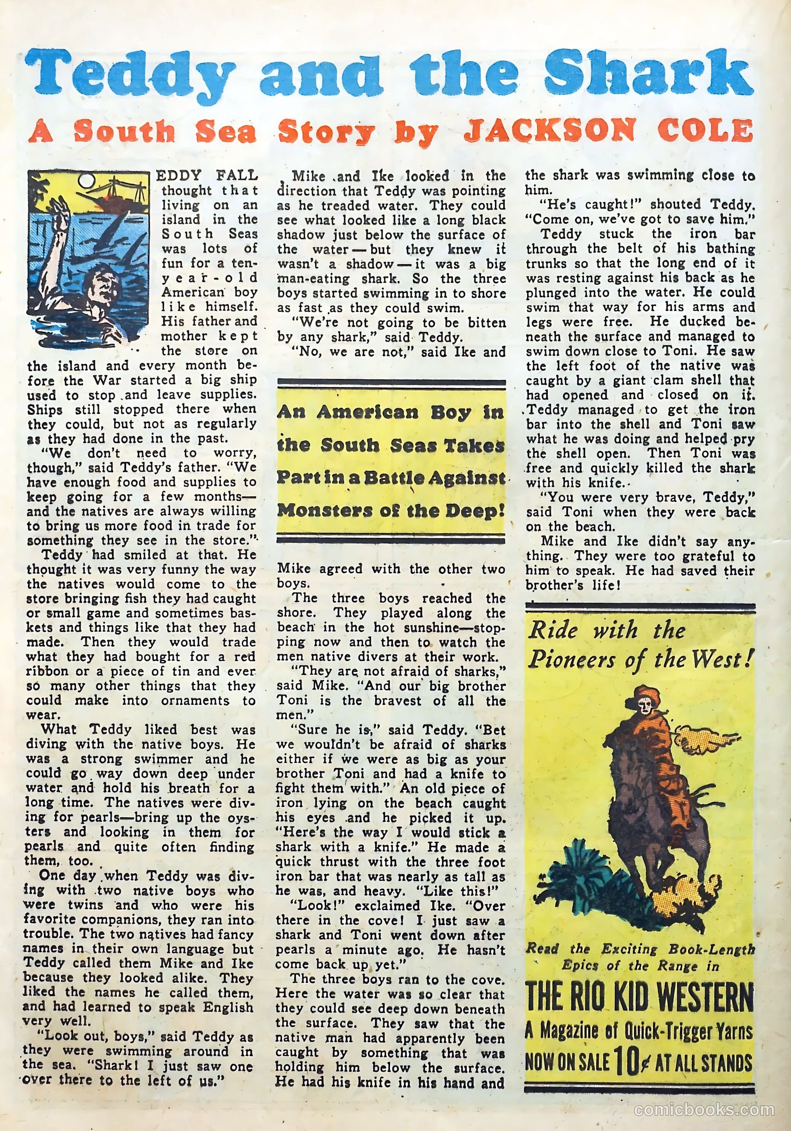 Exciting Comics #5 (1940) — page 44 of 68