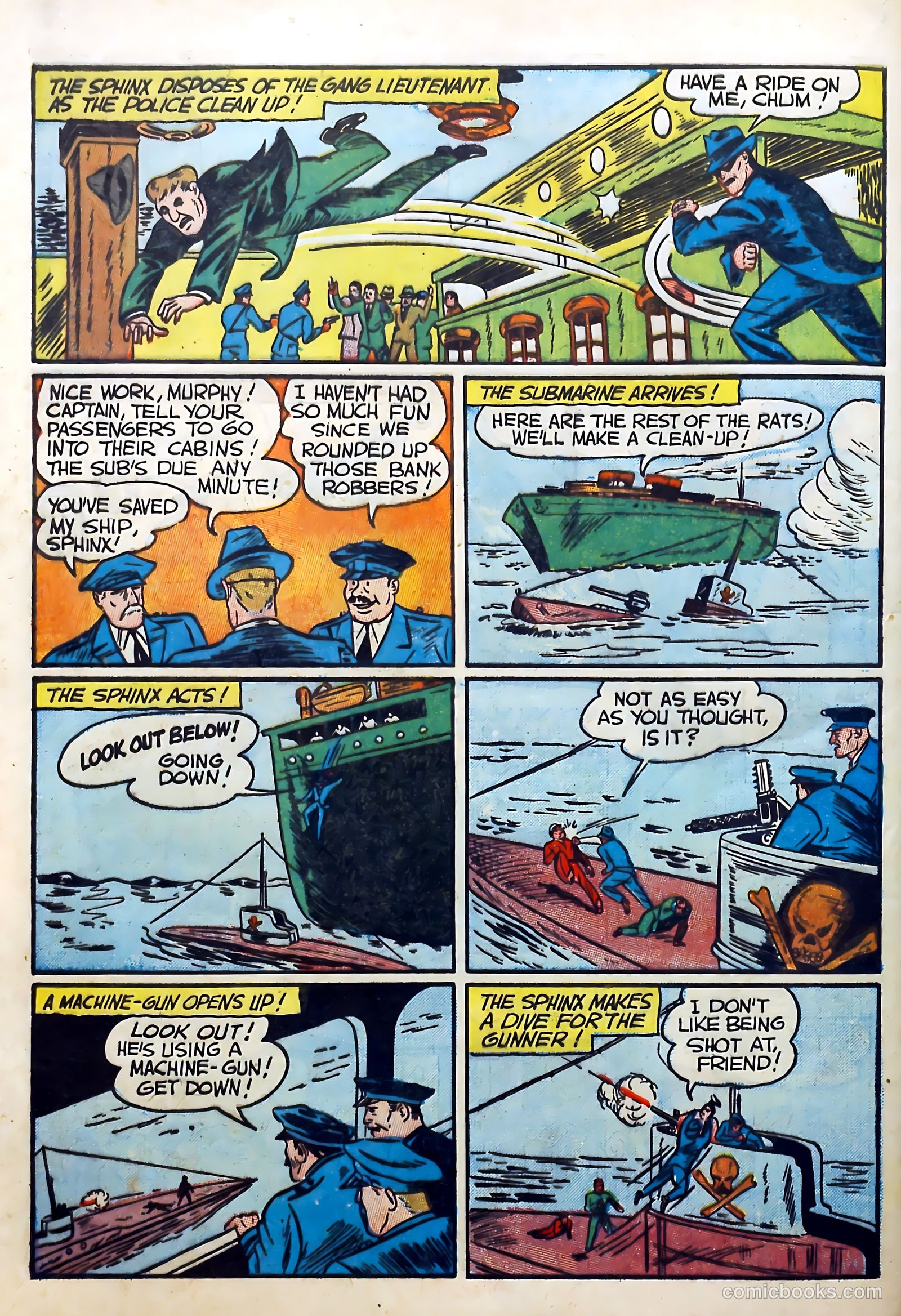Exciting Comics #5 (1940) — page 52 of 68