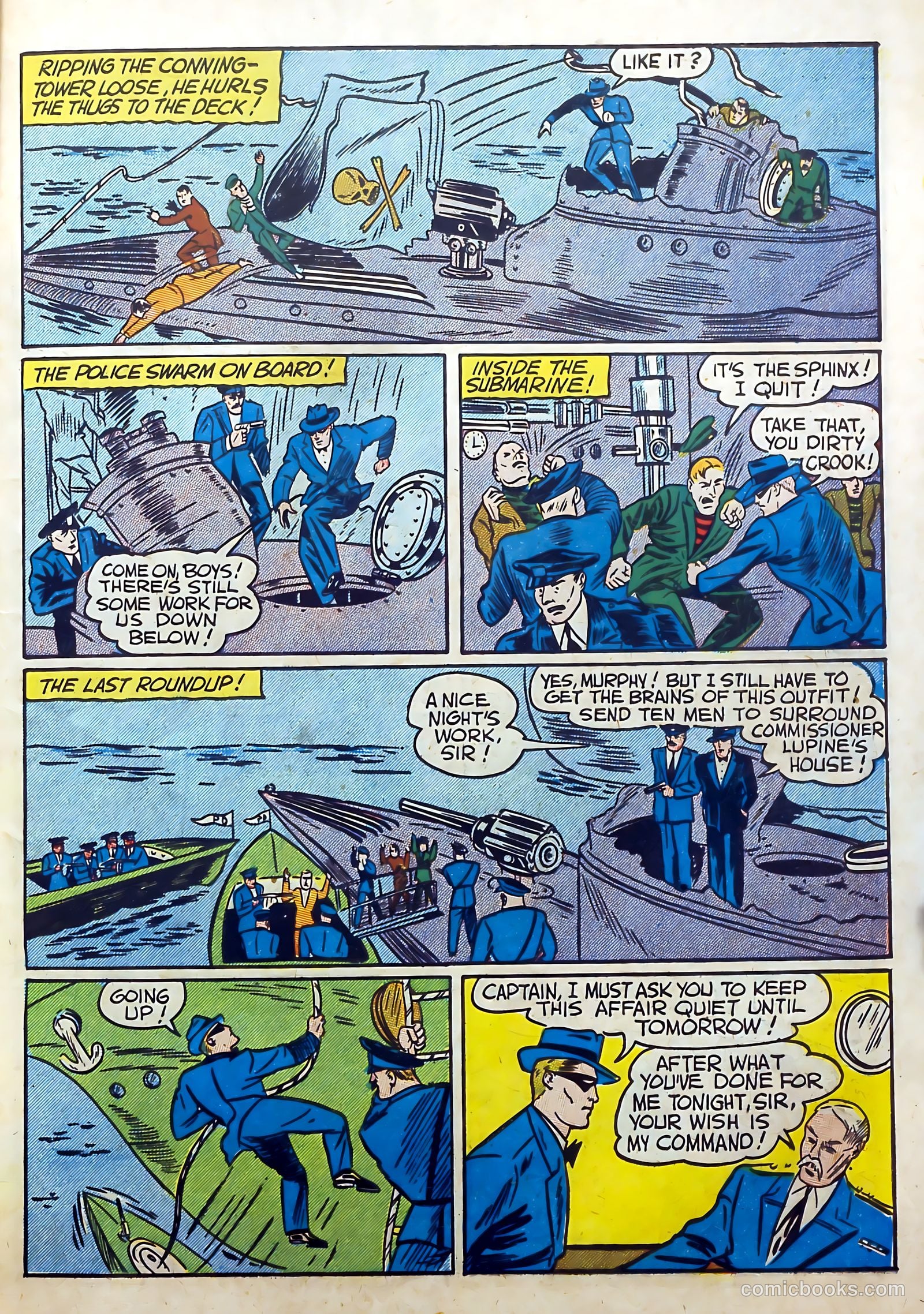Exciting Comics #5 (1940) — page 53 of 68
