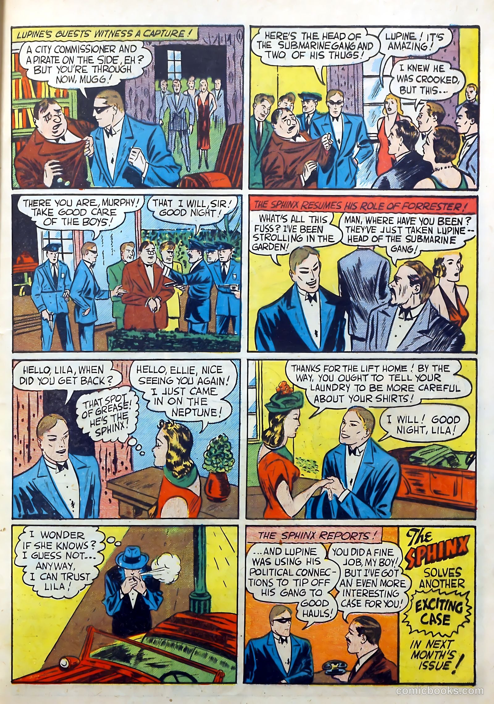Exciting Comics #5 (1940) — page 55 of 68