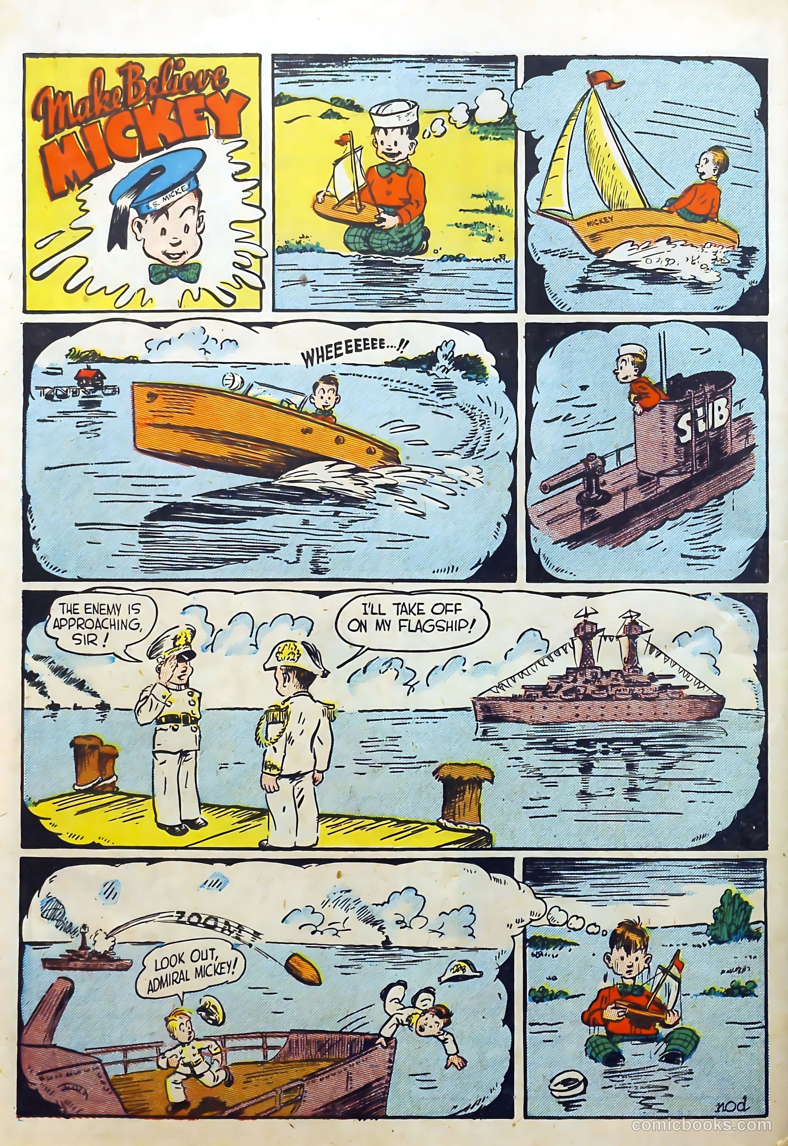 Exciting Comics #5 (1940) — page 56 of 68
