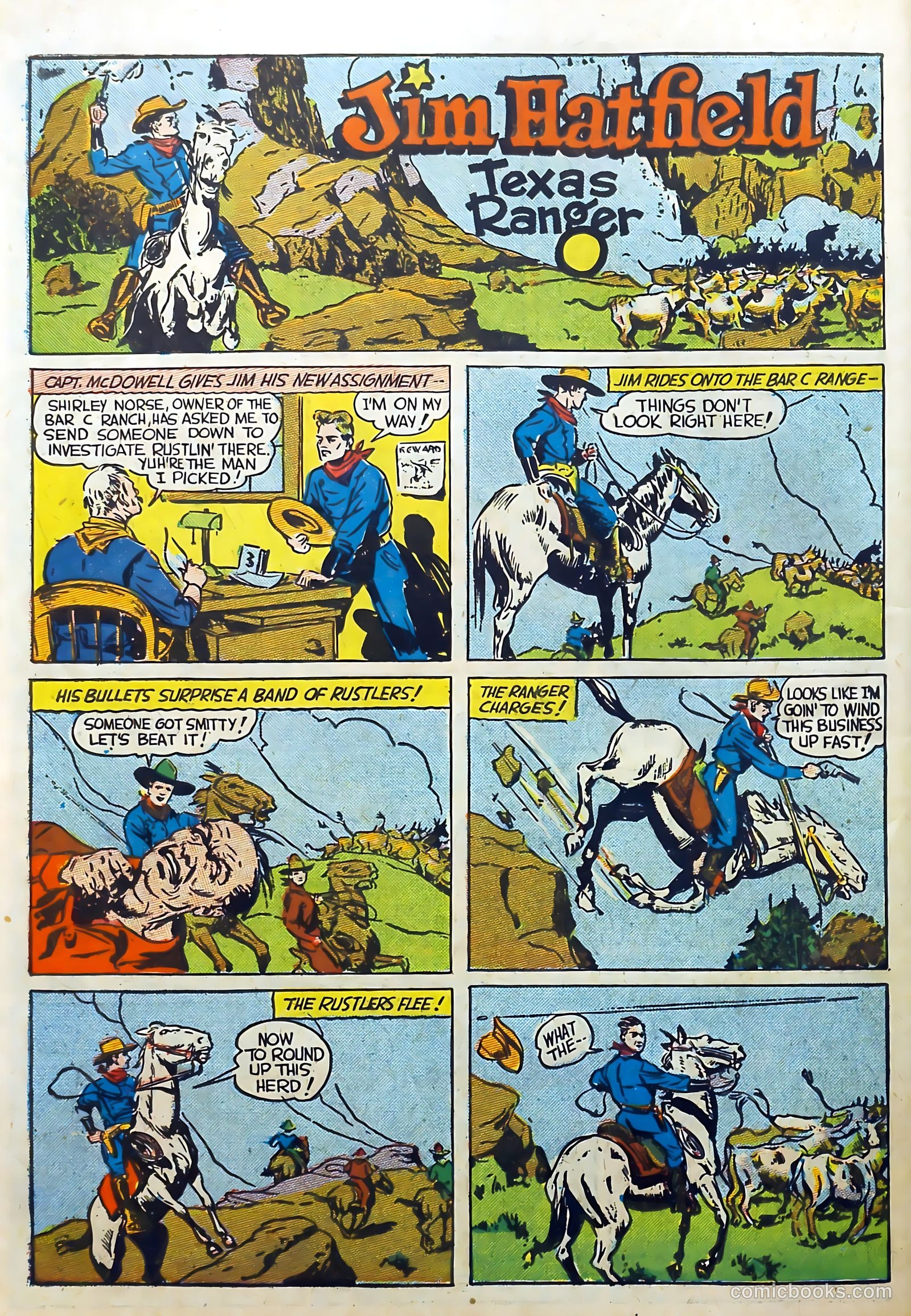 Exciting Comics #5 (1940) — page 58 of 68