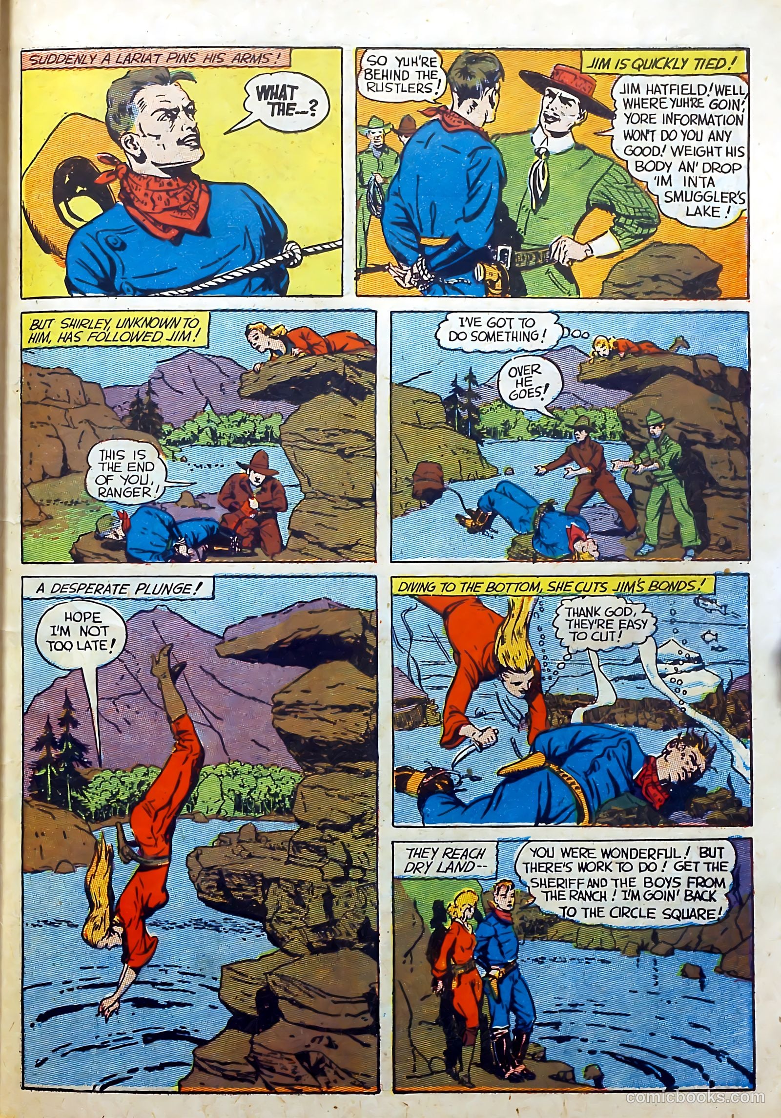 Exciting Comics #5 (1940) — page 61 of 68