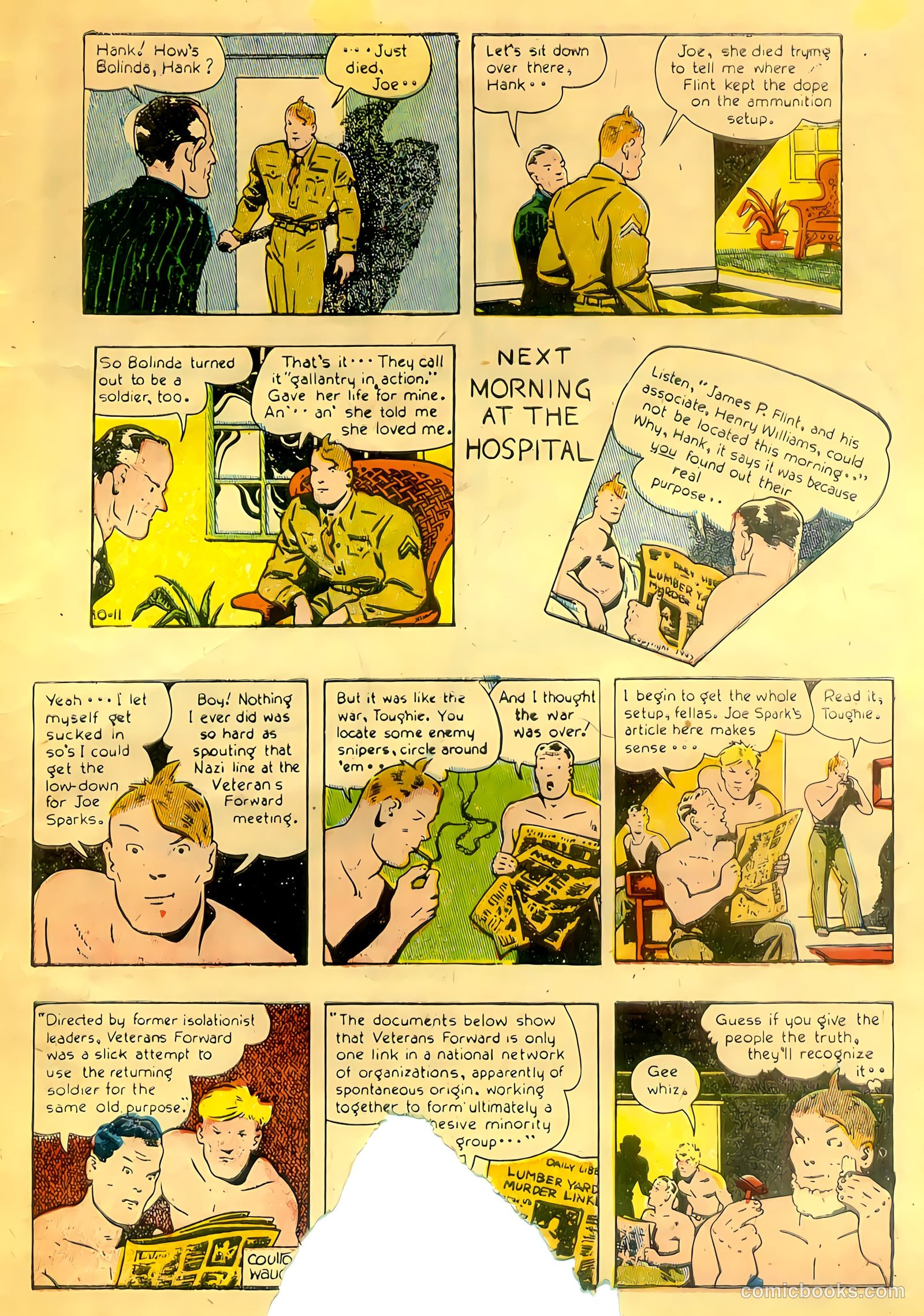 Hank #1 (1946) — page 33 of 36