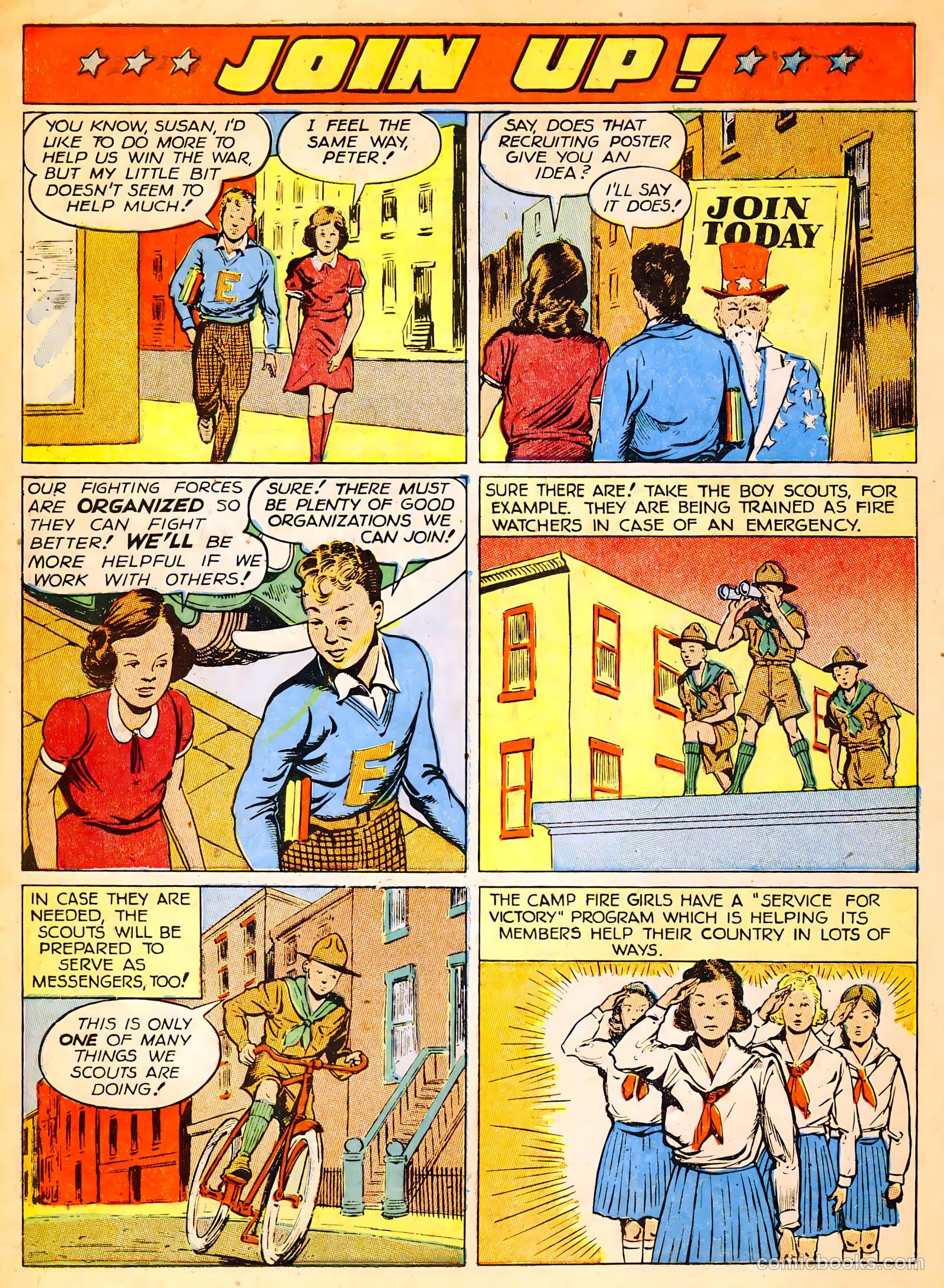 How Boys and Girls Can Help Win the War #1 (1942) — page 6 of 53
