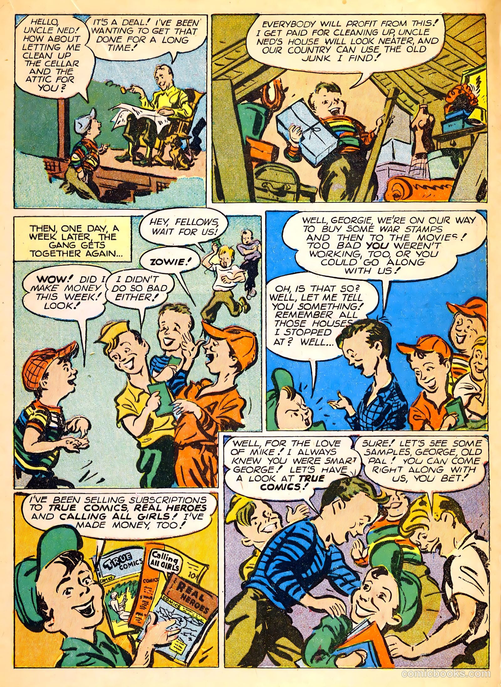 How Boys and Girls Can Help Win the War #1 (1942) — page 25 of 53