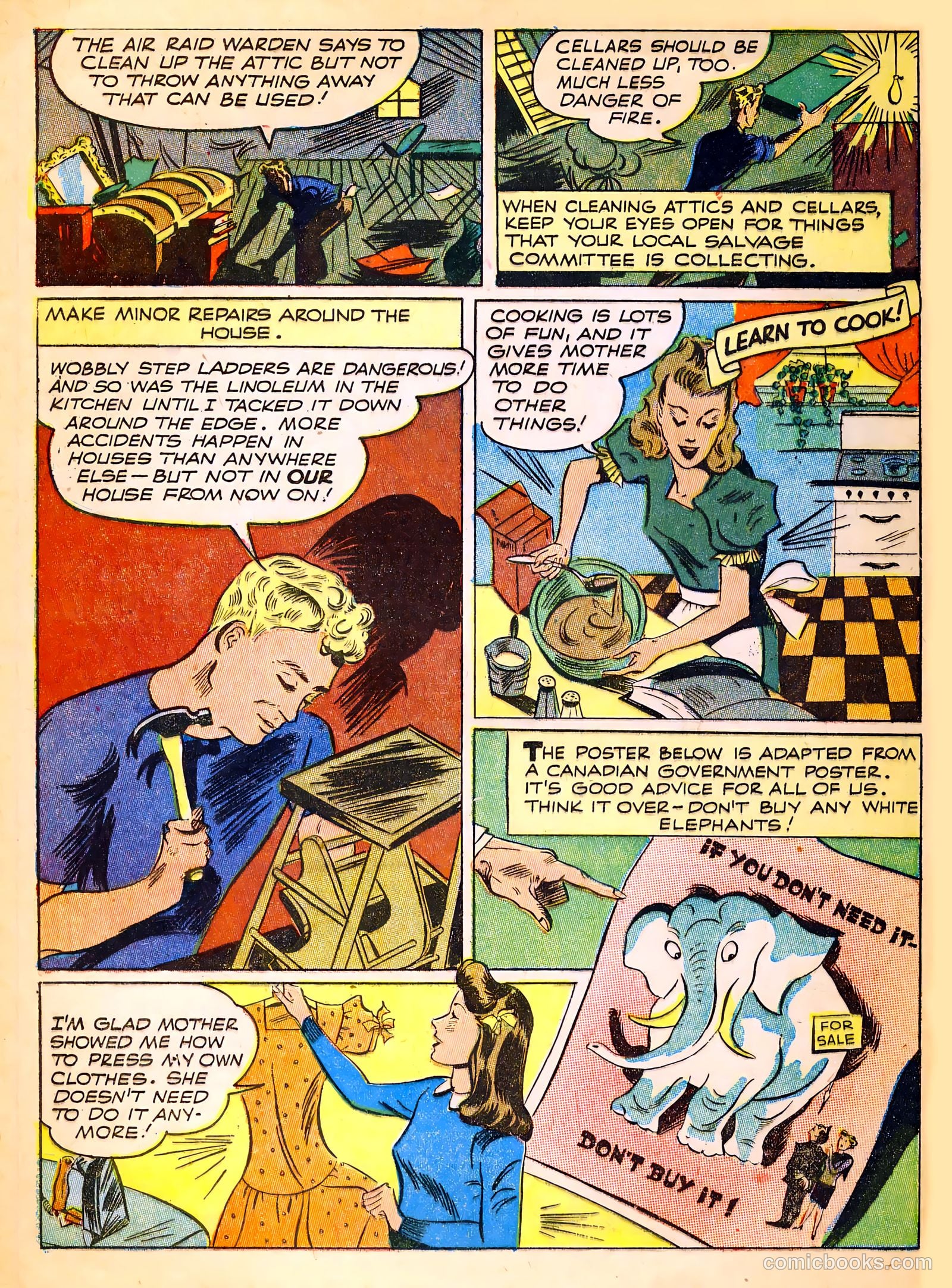 How Boys and Girls Can Help Win the War #1 (1942) — page 35 of 53