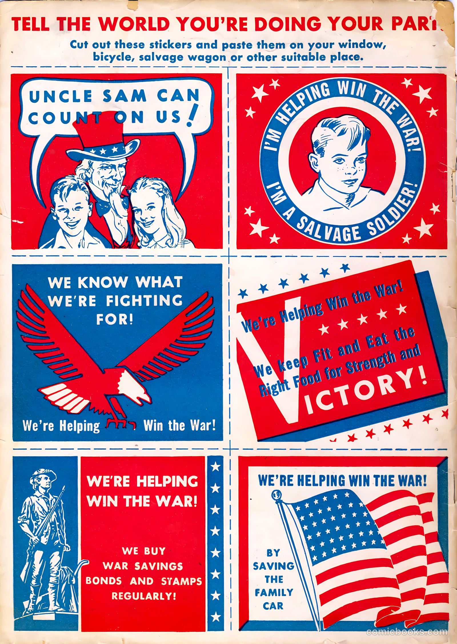 How Boys and Girls Can Help Win the War #1 (1942) — page 53 of 53