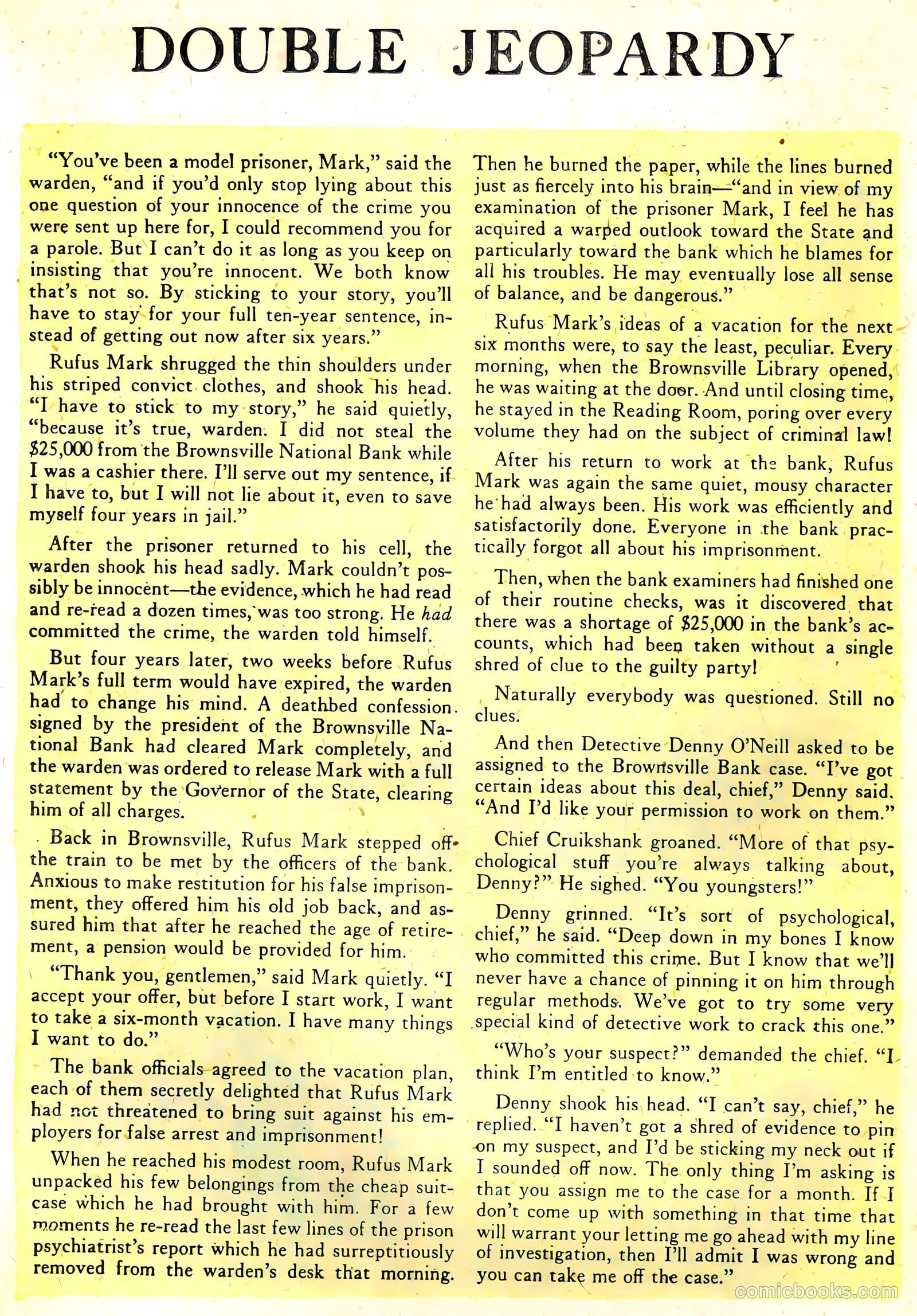 Crime Clinic #10 (1951) — page 18 of 36