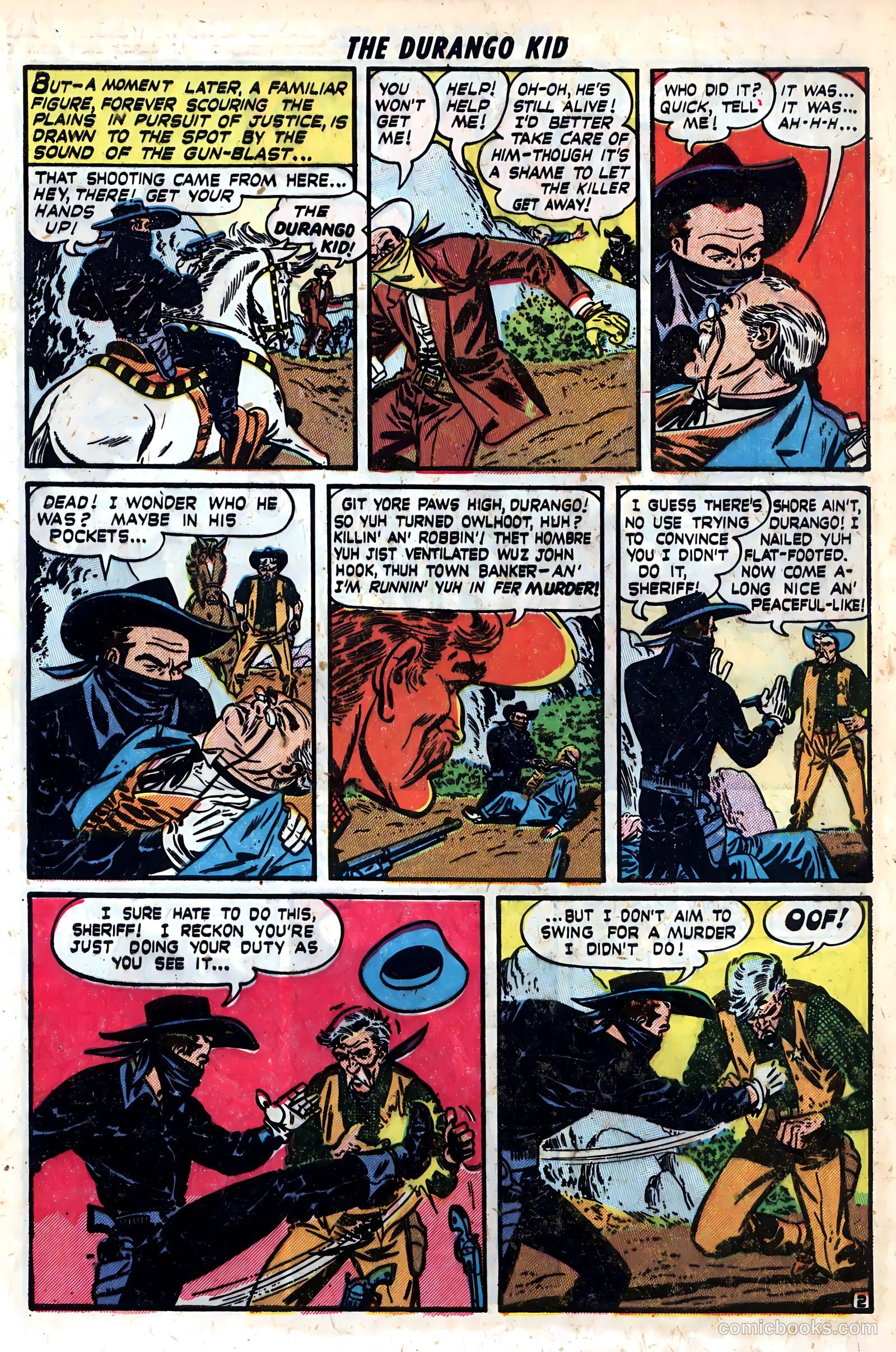 Durango Kid #5 (1955) — page 28 of 36