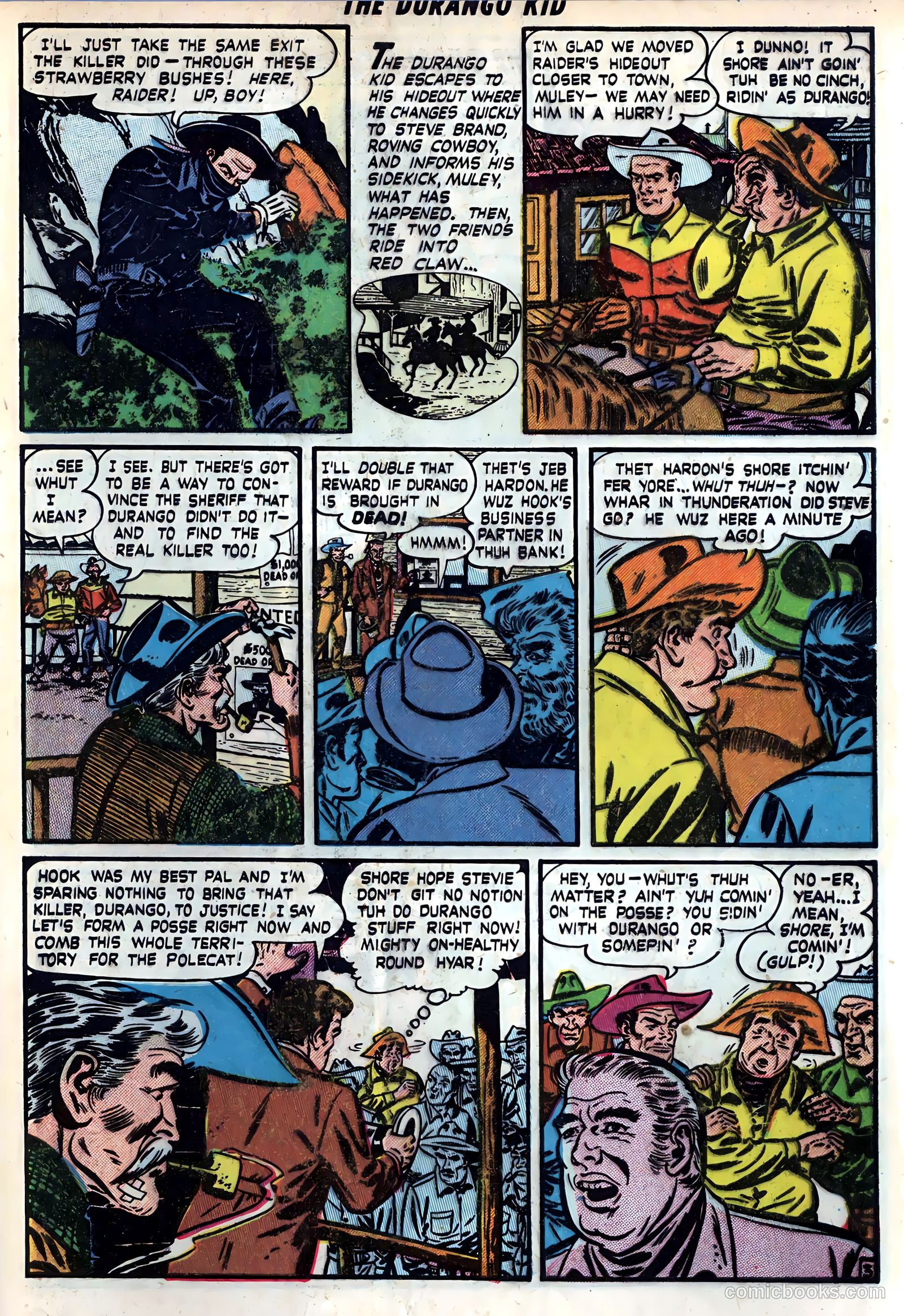 Durango Kid #5 (1955) — page 29 of 36