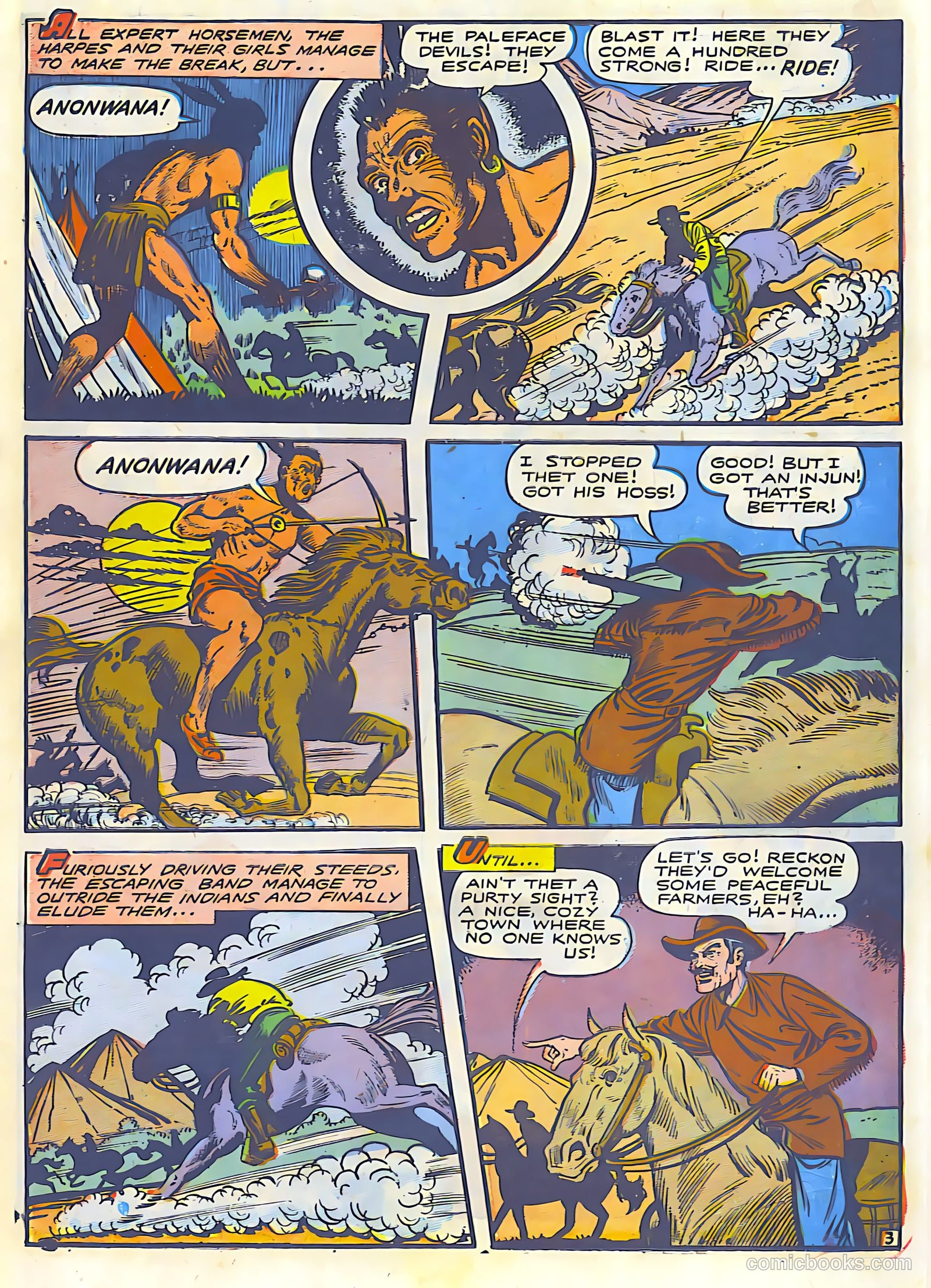 The Lone Rider #24 (1950) — page 11 of 27