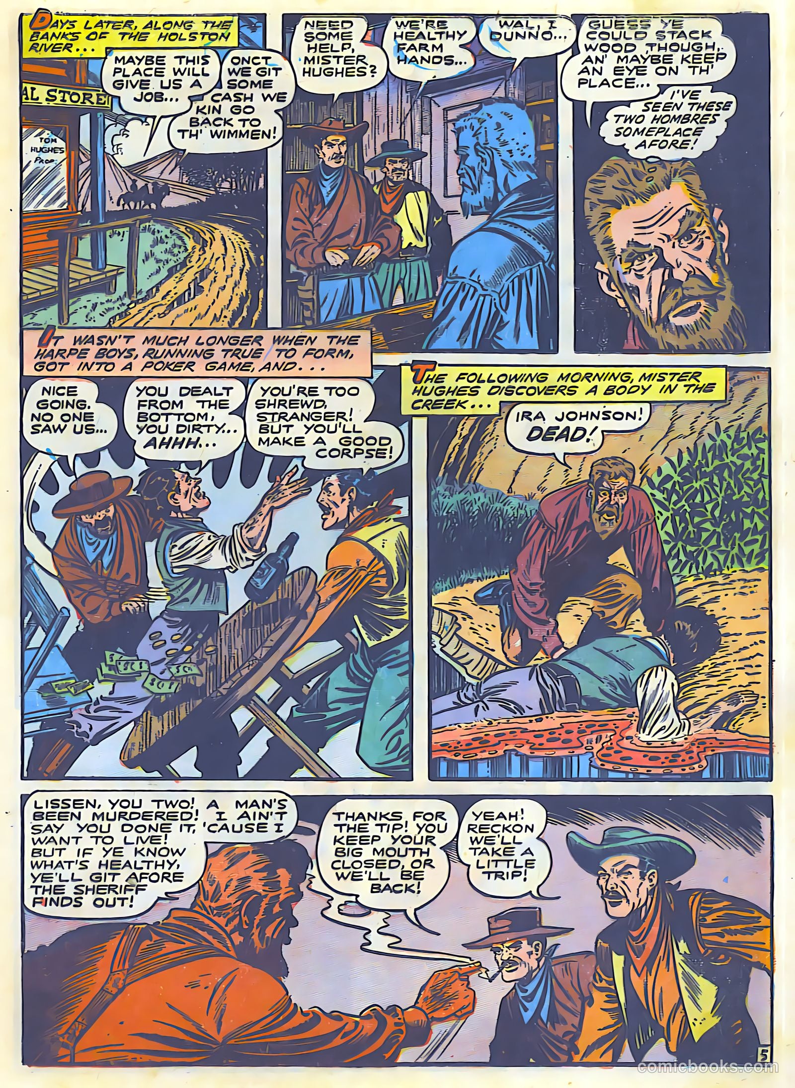 The Lone Rider #24 (1950) — page 13 of 27