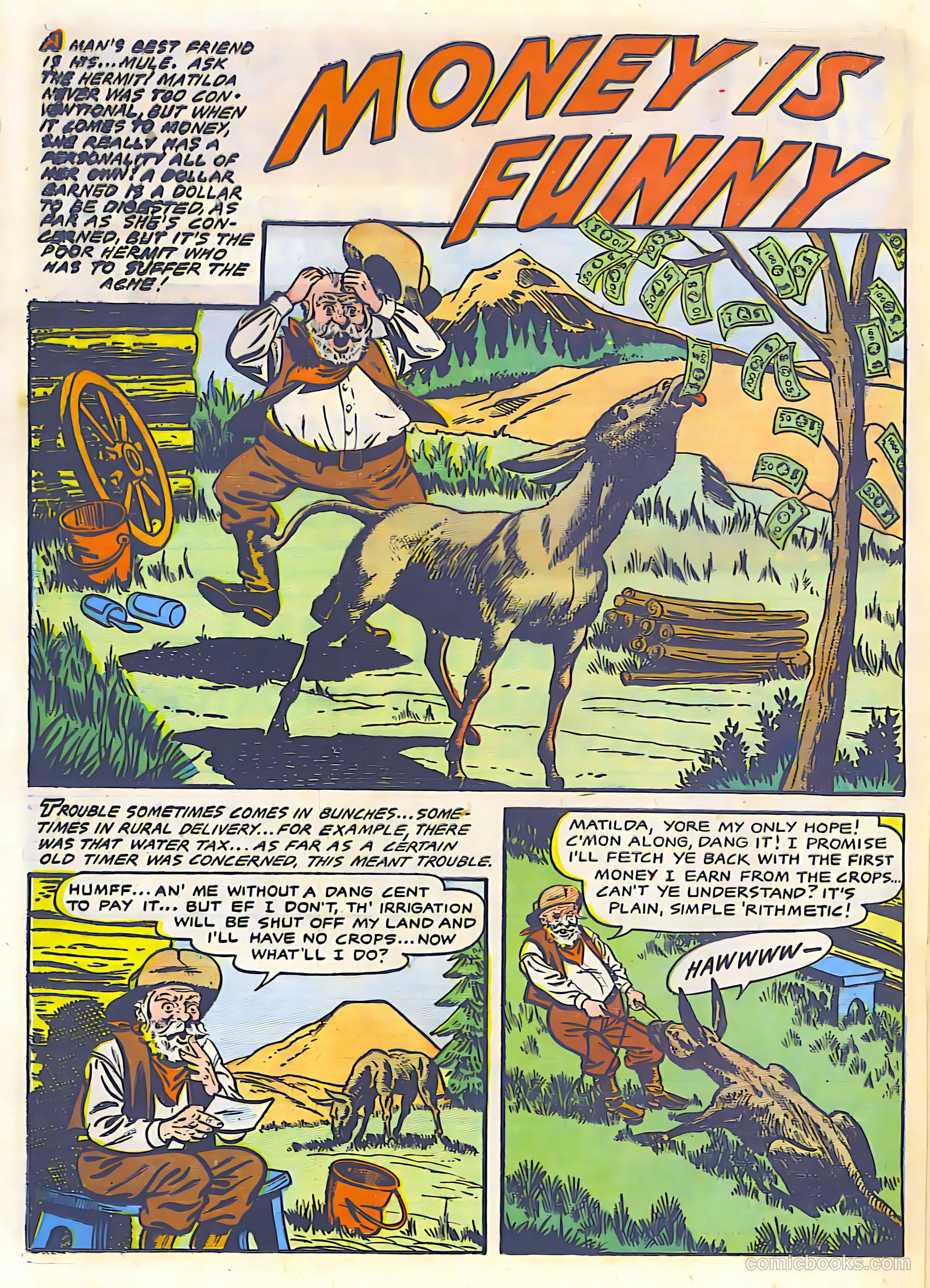The Lone Rider #24 (1950) — page 16 of 27