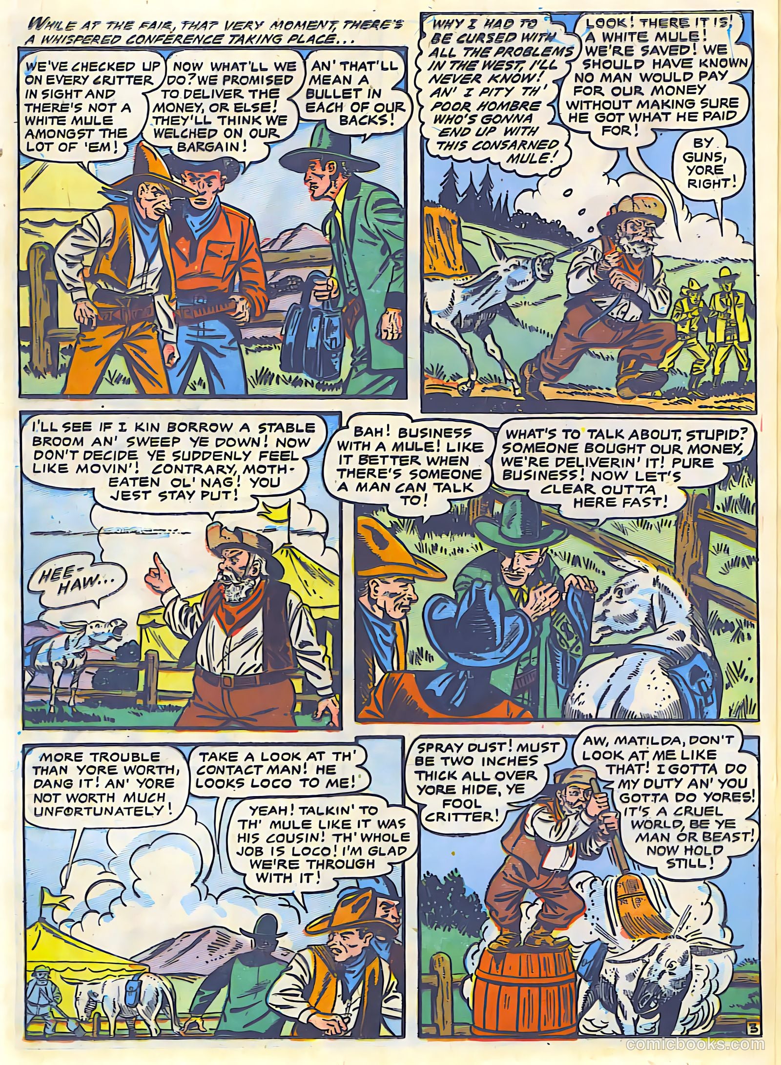 The Lone Rider #24 (1950) — page 18 of 27