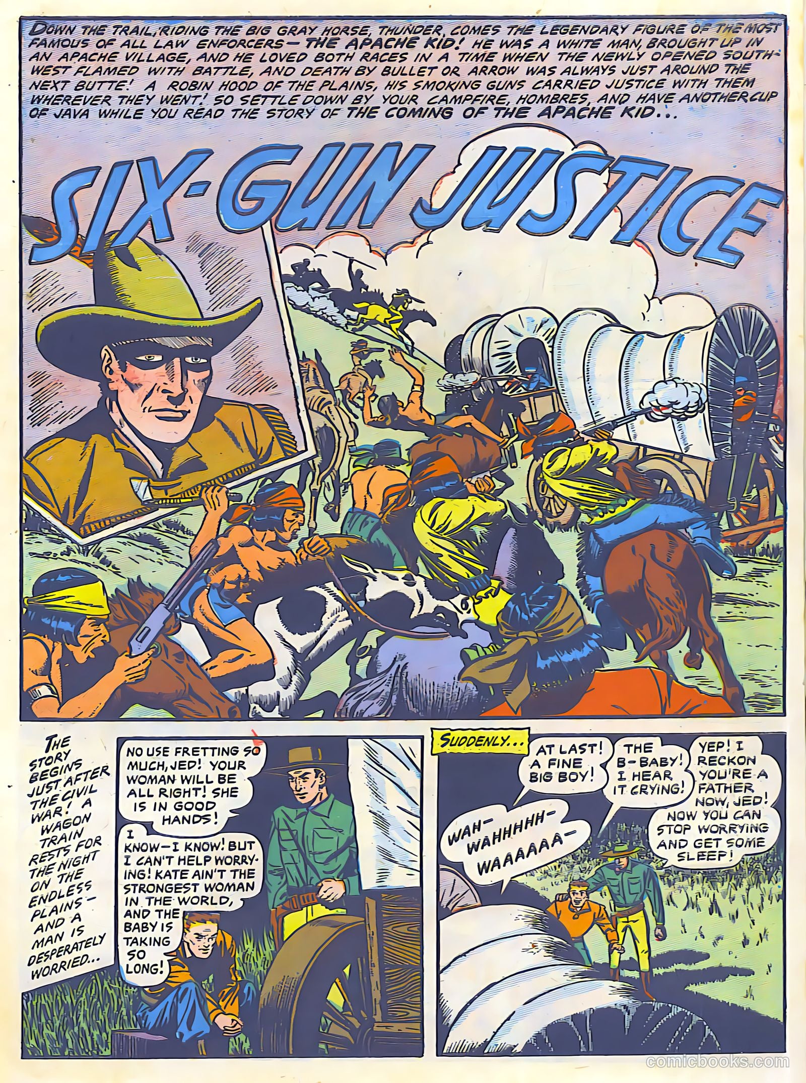 The Lone Rider #24 (1950) — page 21 of 27