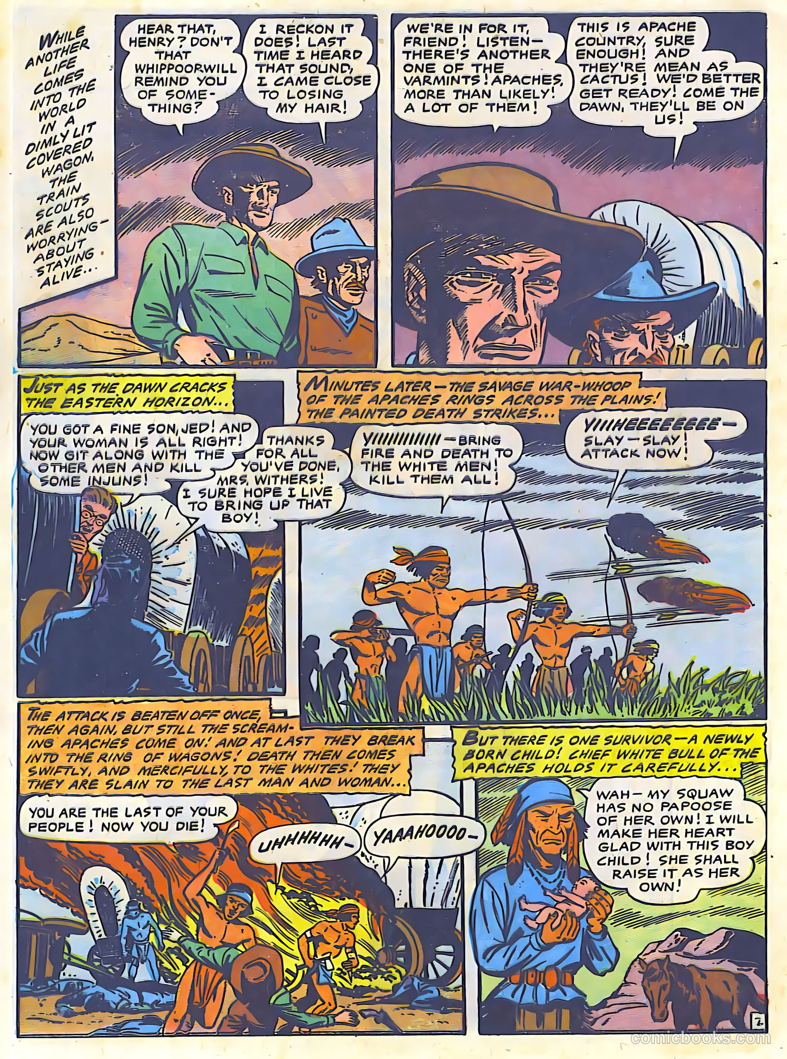 The Lone Rider #24 (1950) — page 22 of 27