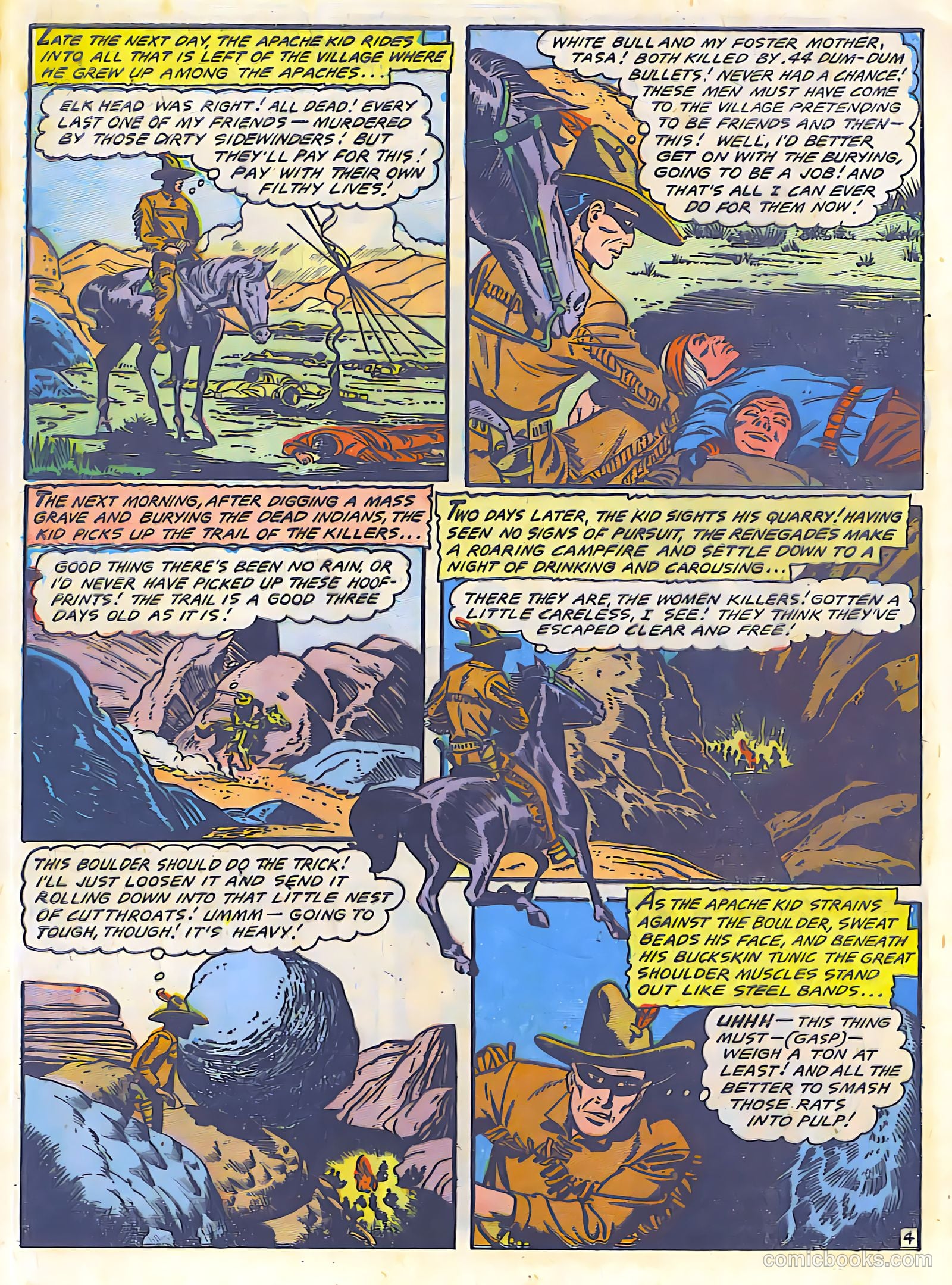 The Lone Rider #24 (1950) — page 24 of 27