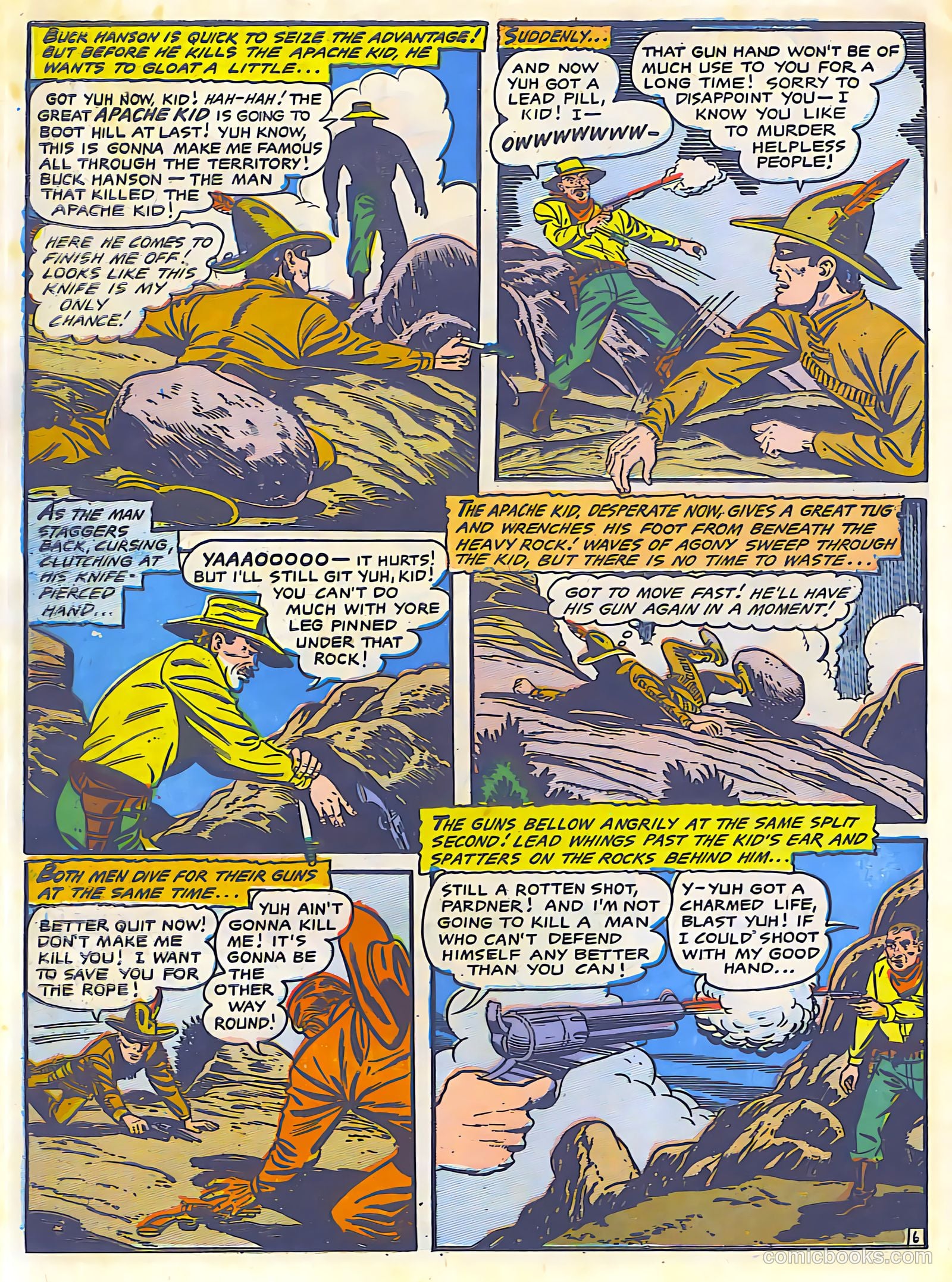 The Lone Rider #24 (1950) — page 26 of 27