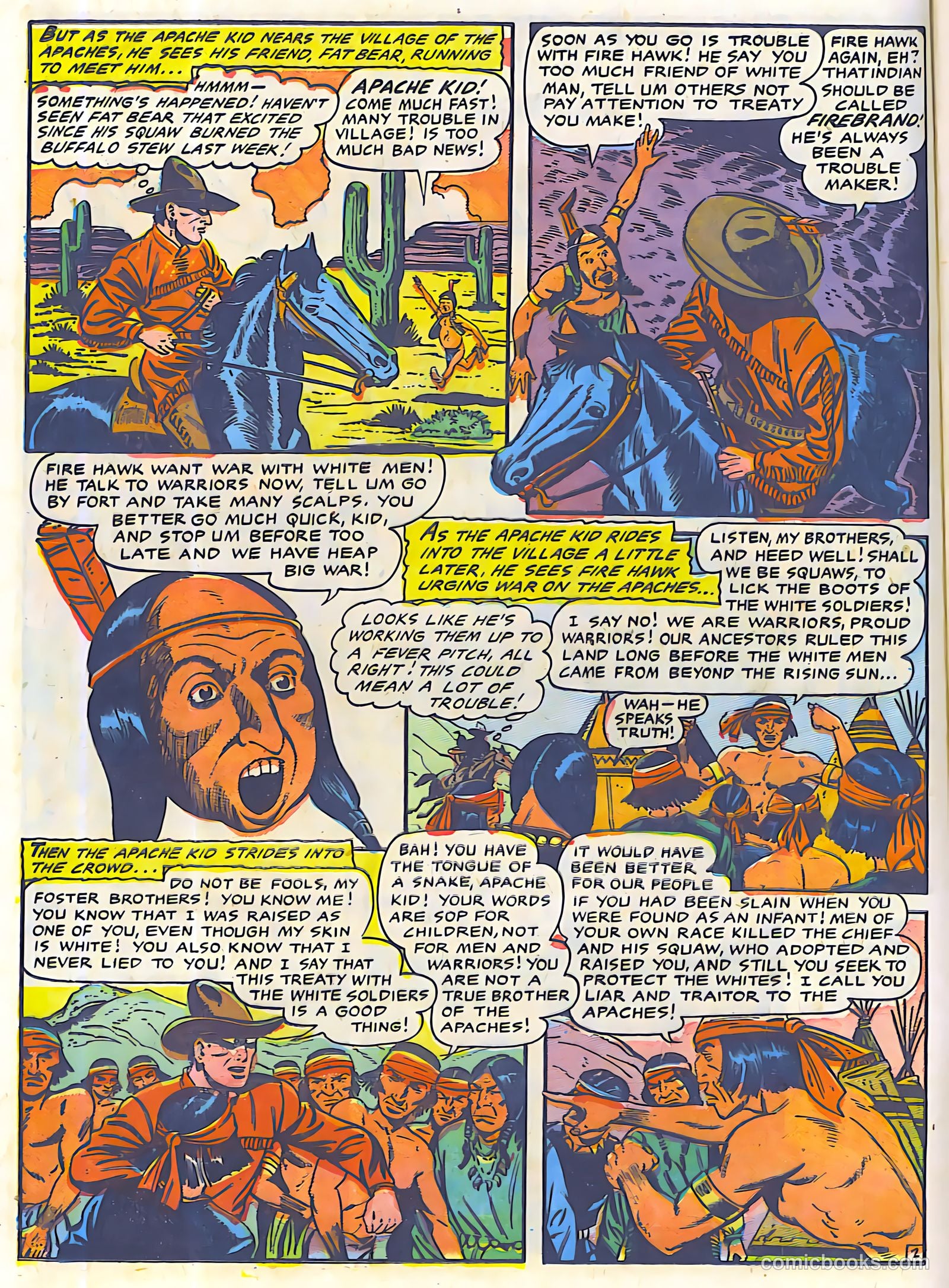 The Lone Rider #23 (1950) — page 12 of 27
