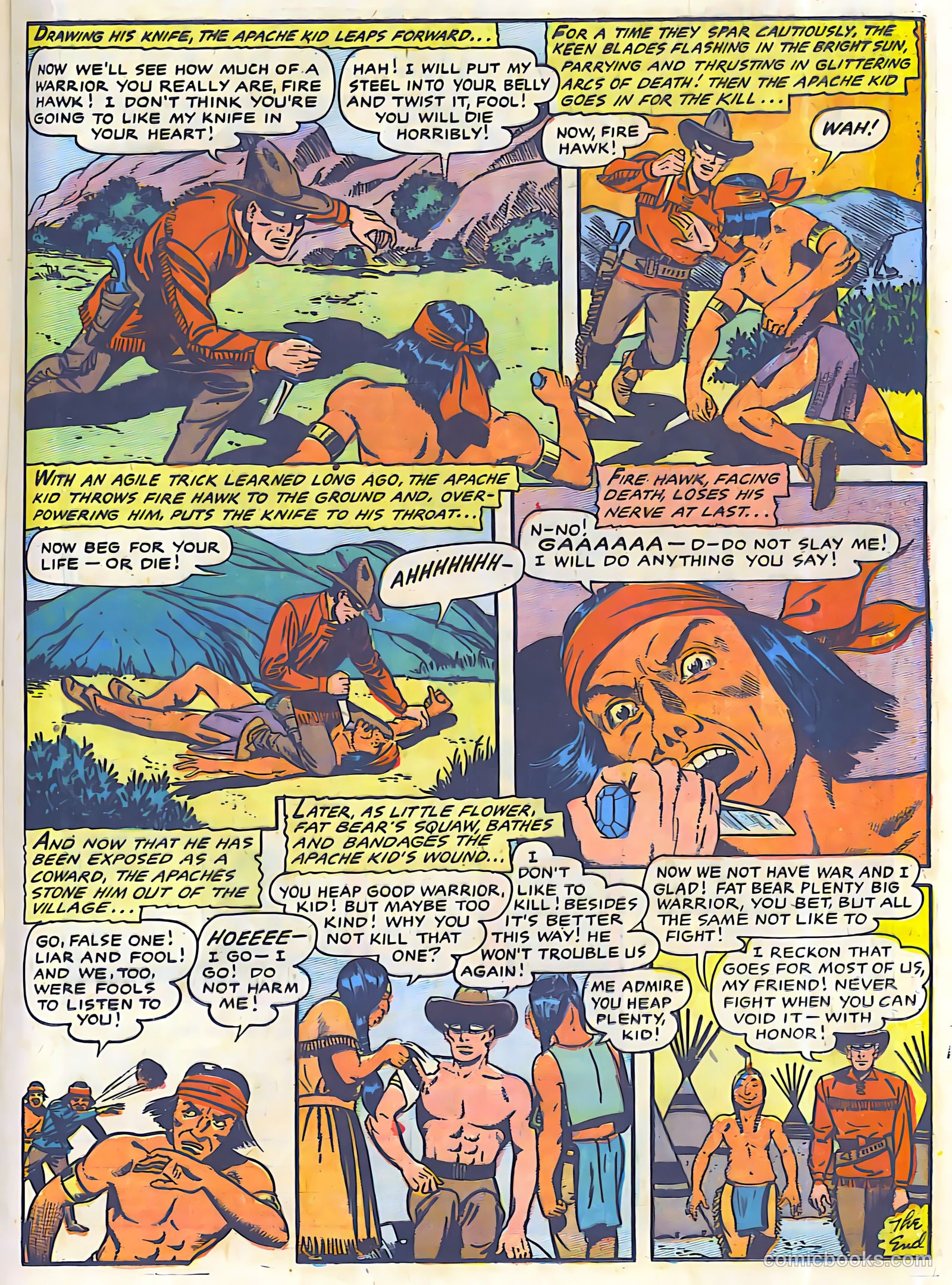The Lone Rider #23 (1950) — page 15 of 27
