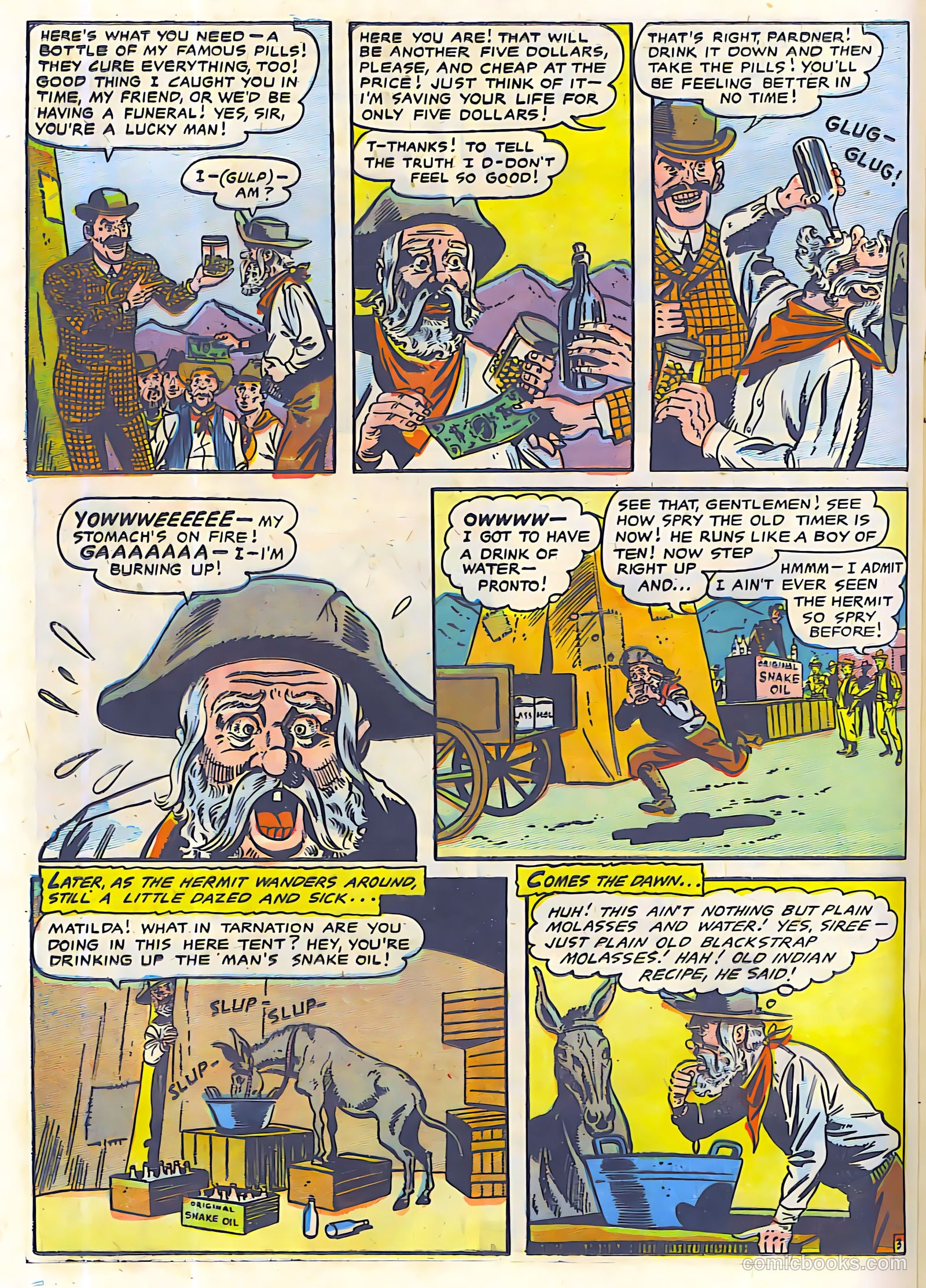 The Lone Rider #23 (1950) — page 18 of 27