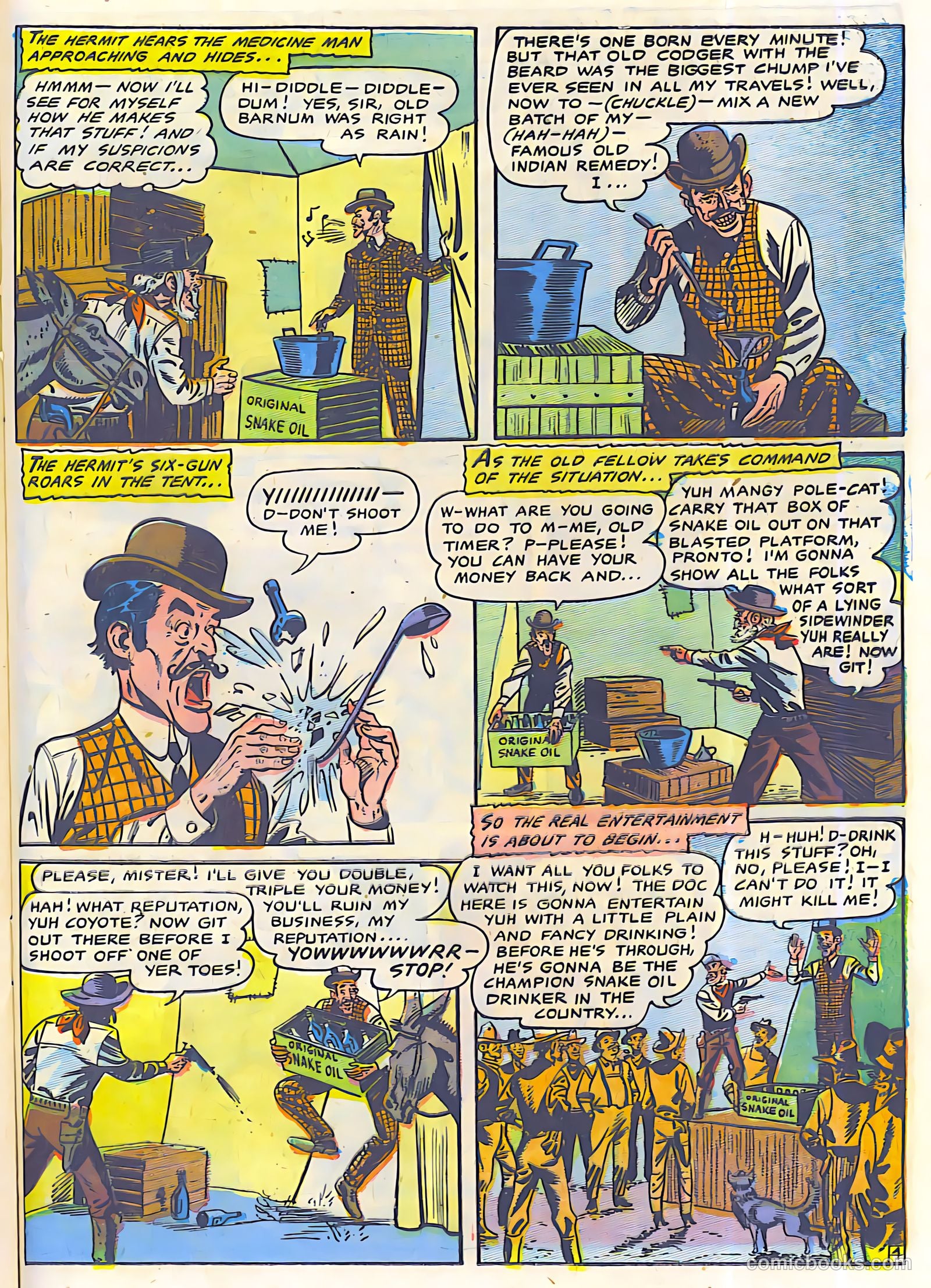 The Lone Rider #23 (1950) — page 19 of 27