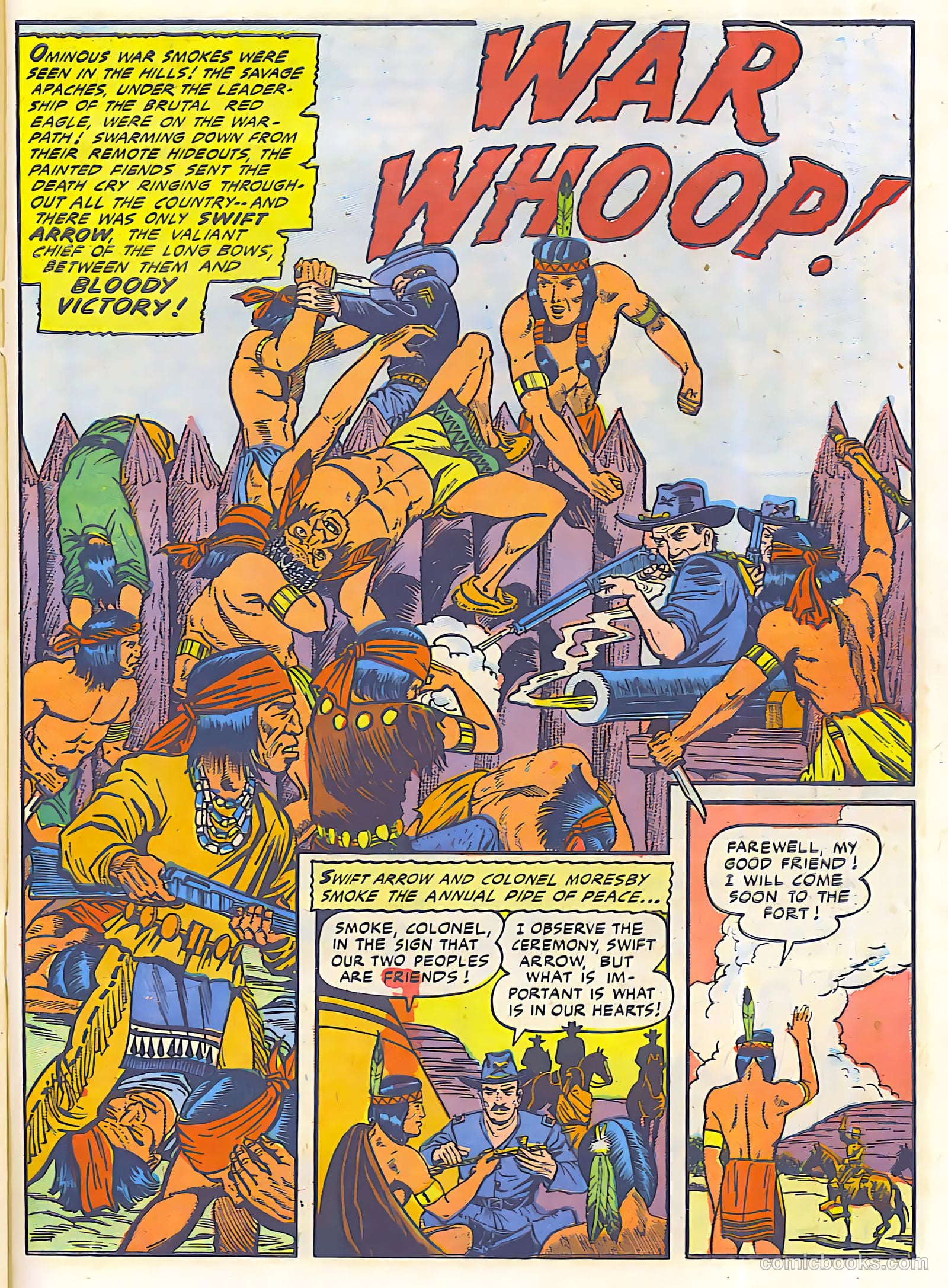 The Lone Rider #23 (1950) — page 21 of 27