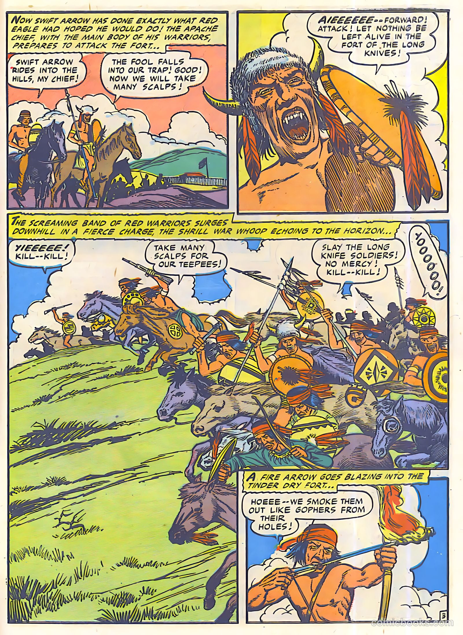 The Lone Rider #23 (1950) — page 23 of 27