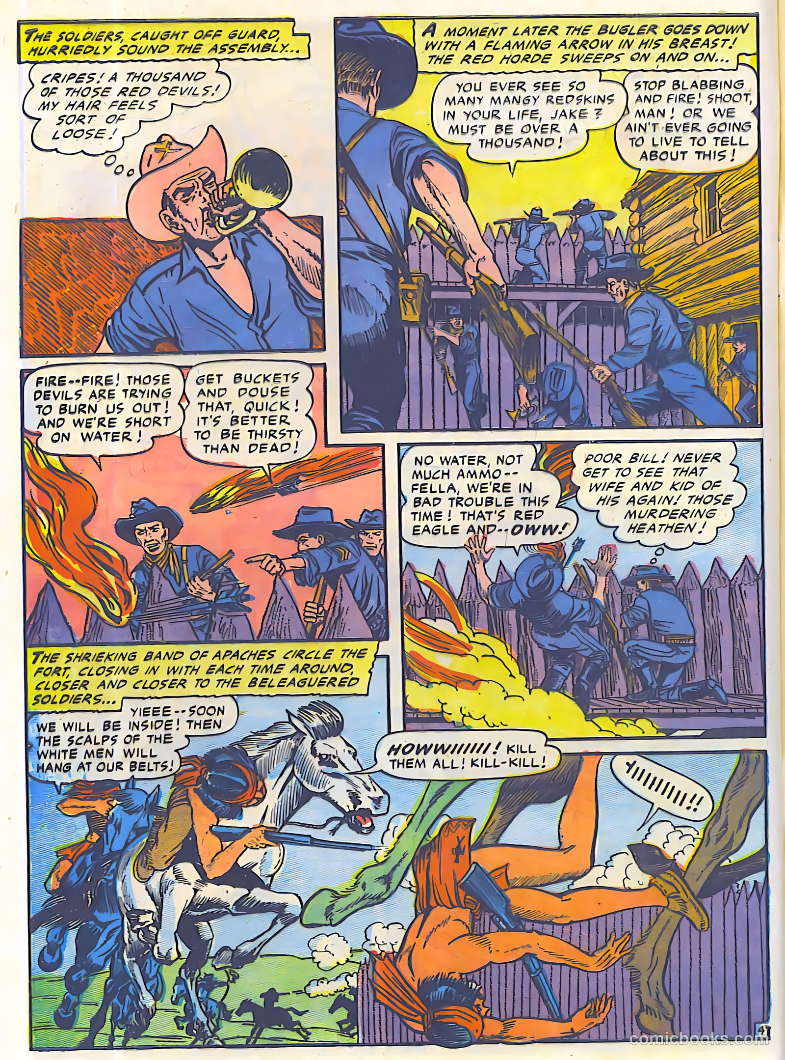 The Lone Rider #23 (1950) — page 24 of 27