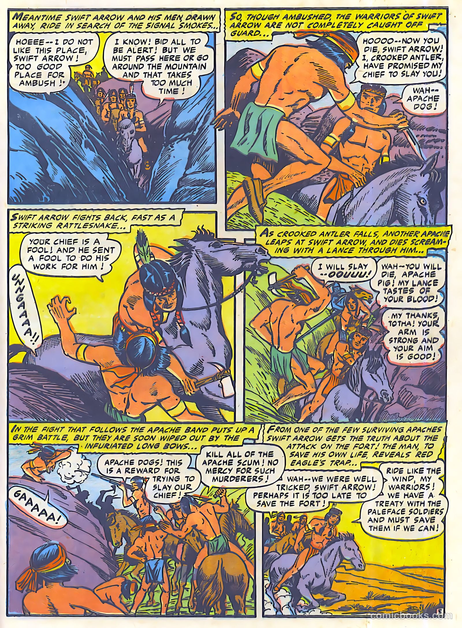 The Lone Rider #23 (1950) — page 25 of 27