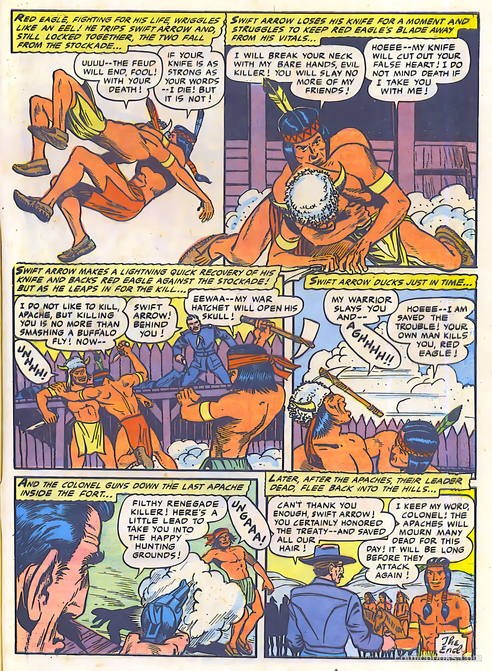 The Lone Rider #23 (1950) — page 27 of 27