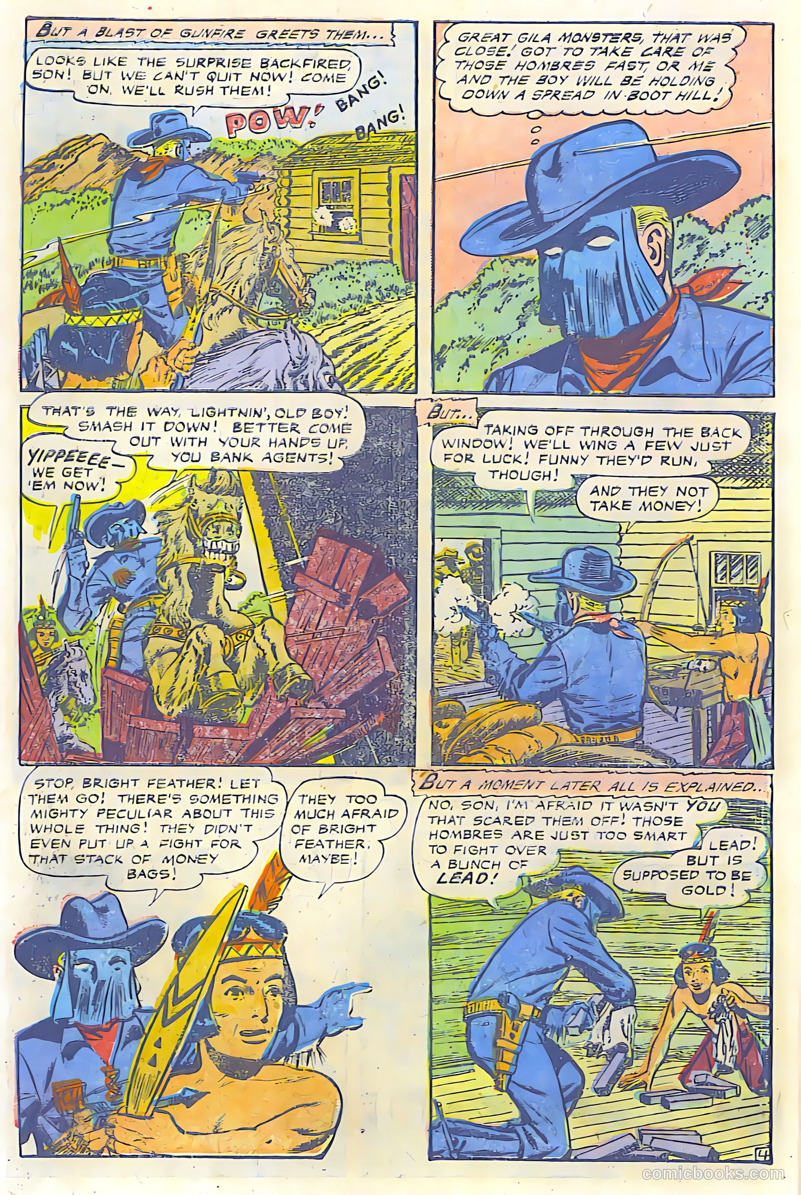 The Lone Rider #17 (1950) — page 5 of 28
