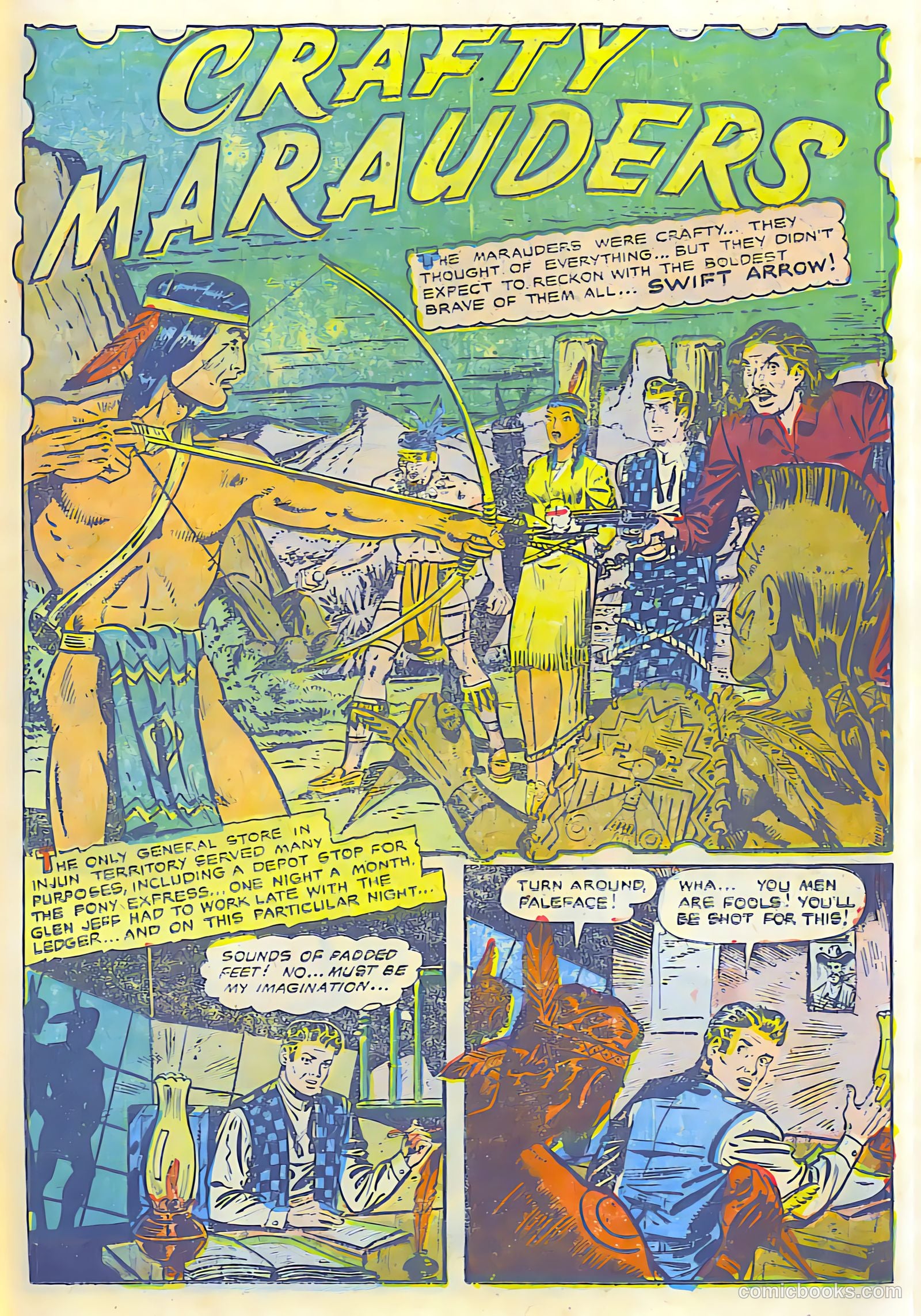 The Lone Rider #17 (1950) — page 10 of 28