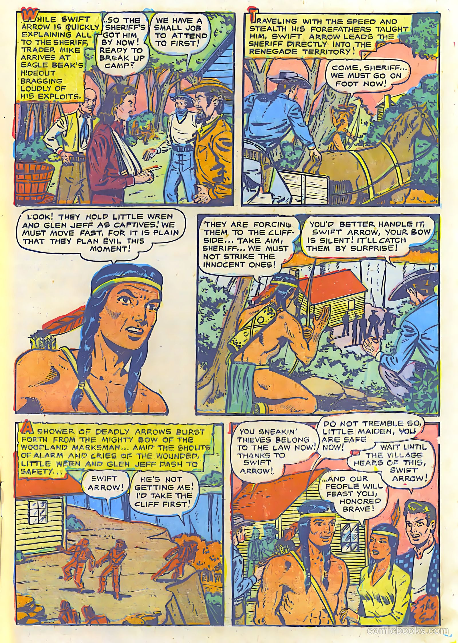 The Lone Rider #17 (1950) — page 16 of 28