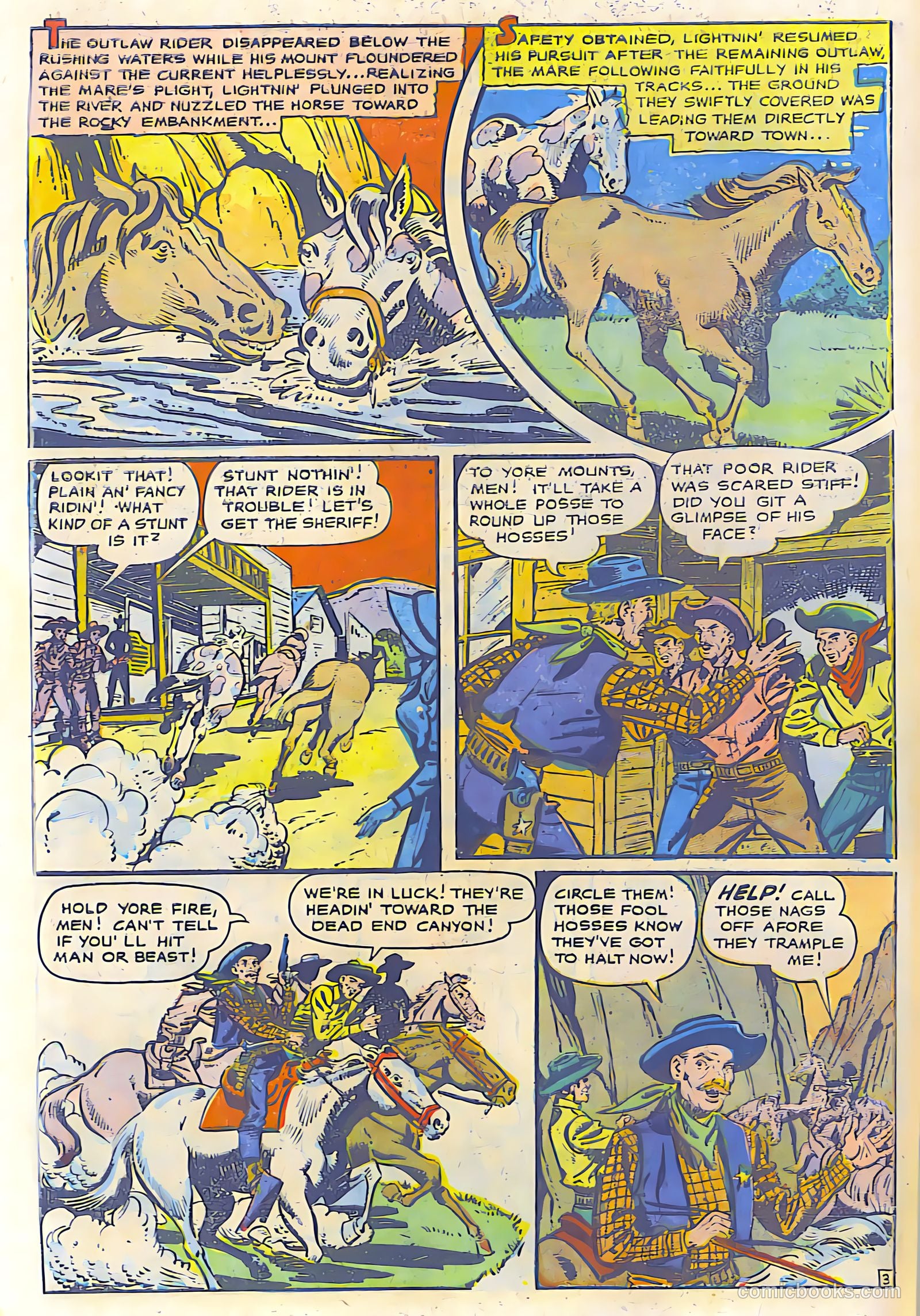 The Lone Rider #17 (1950) — page 26 of 28
