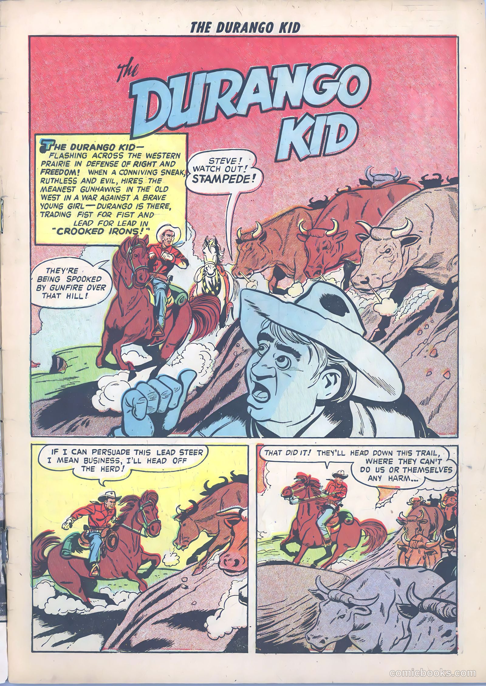 Durango Kid #2 (1955) — page 3 of 36