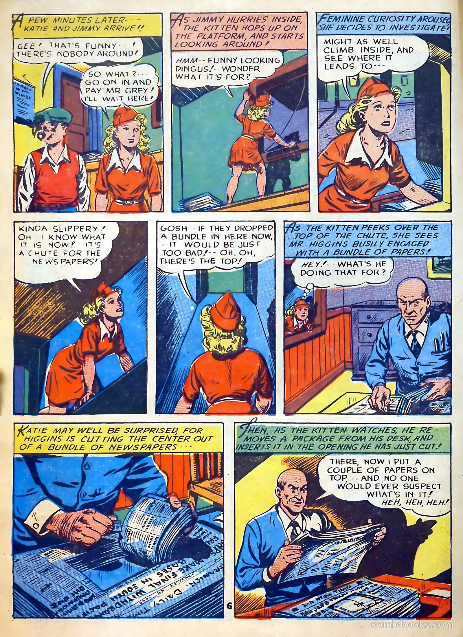 Cat-Man Comics #24 (1941) — page 7 of 50