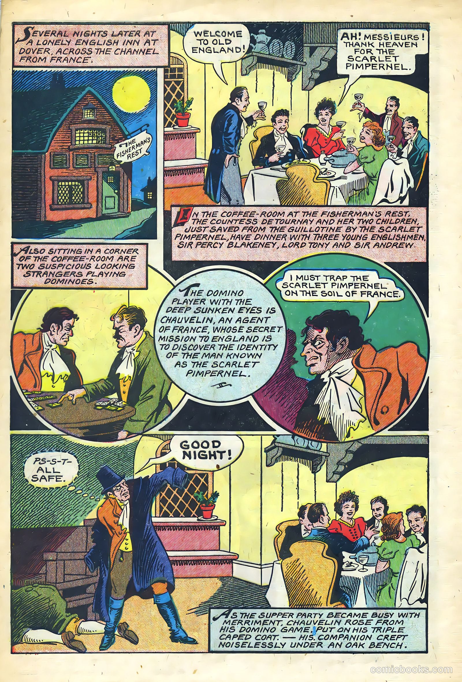 Stories By Famous Authors Illustrated 1 - Scarlet Pimpenel #1 — page 6 of 53