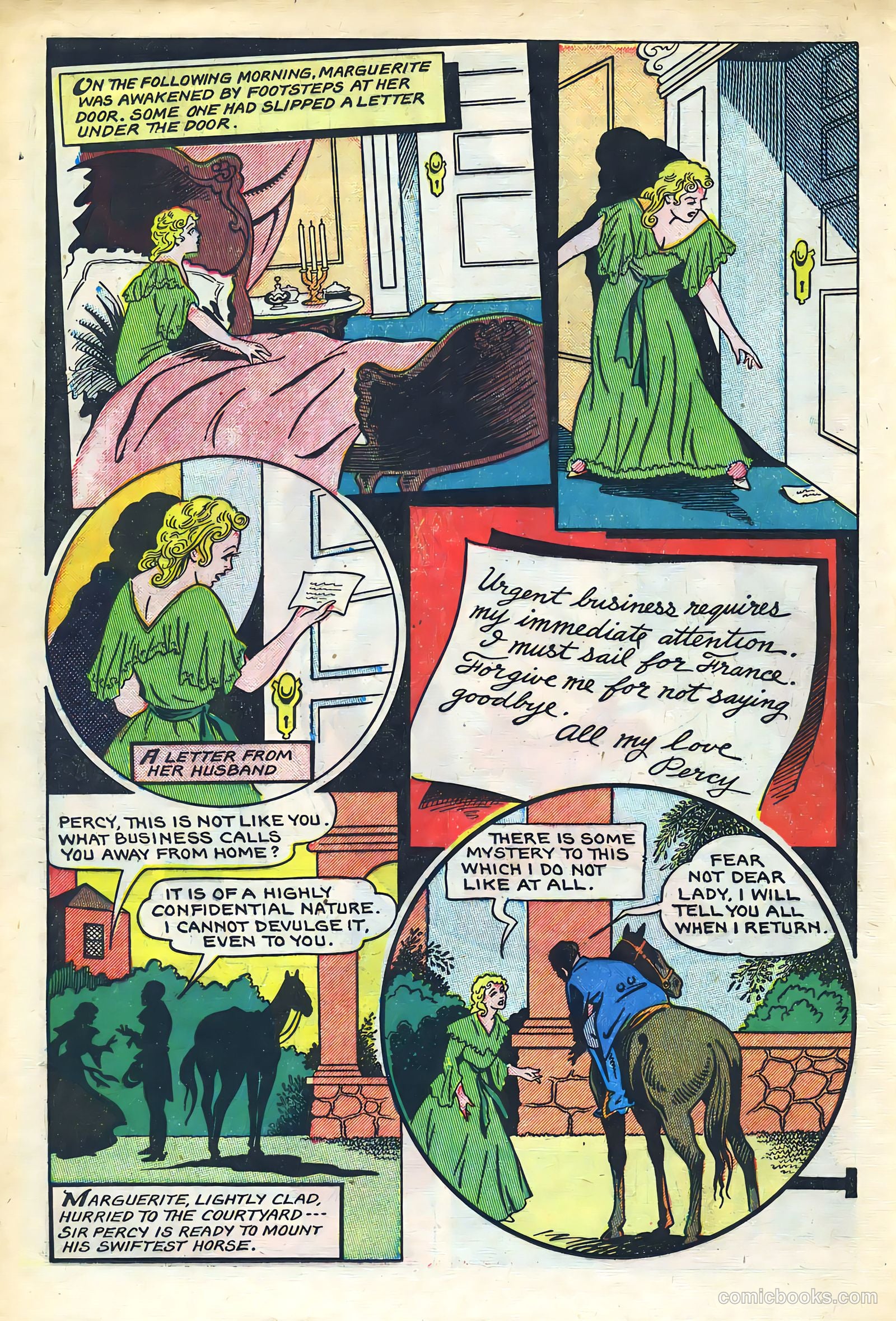 Stories By Famous Authors Illustrated 1 - Scarlet Pimpenel #1 — page 18 of 53