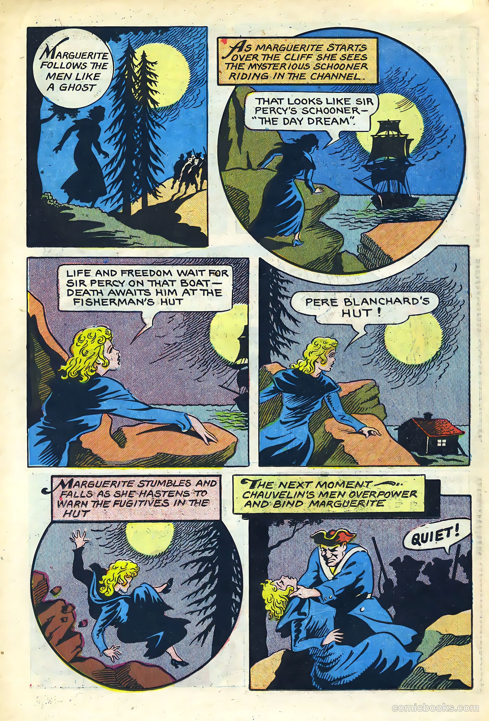 Stories By Famous Authors Illustrated 1 - Scarlet Pimpenel #1 — page 36 of 53