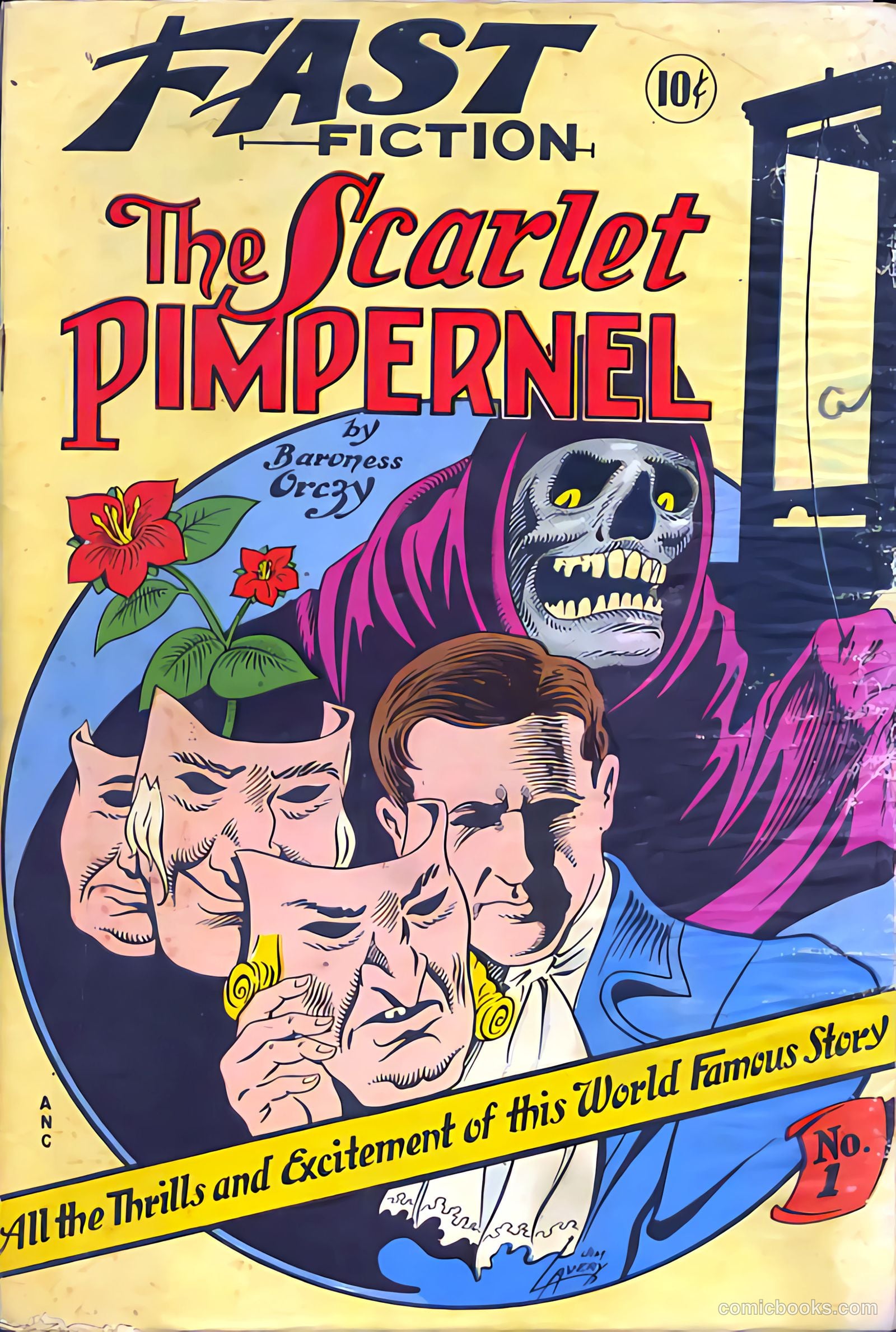 Stories By Famous Authors Illustrated 1 - Scarlet Pimpenel #1 — page 53 of 53