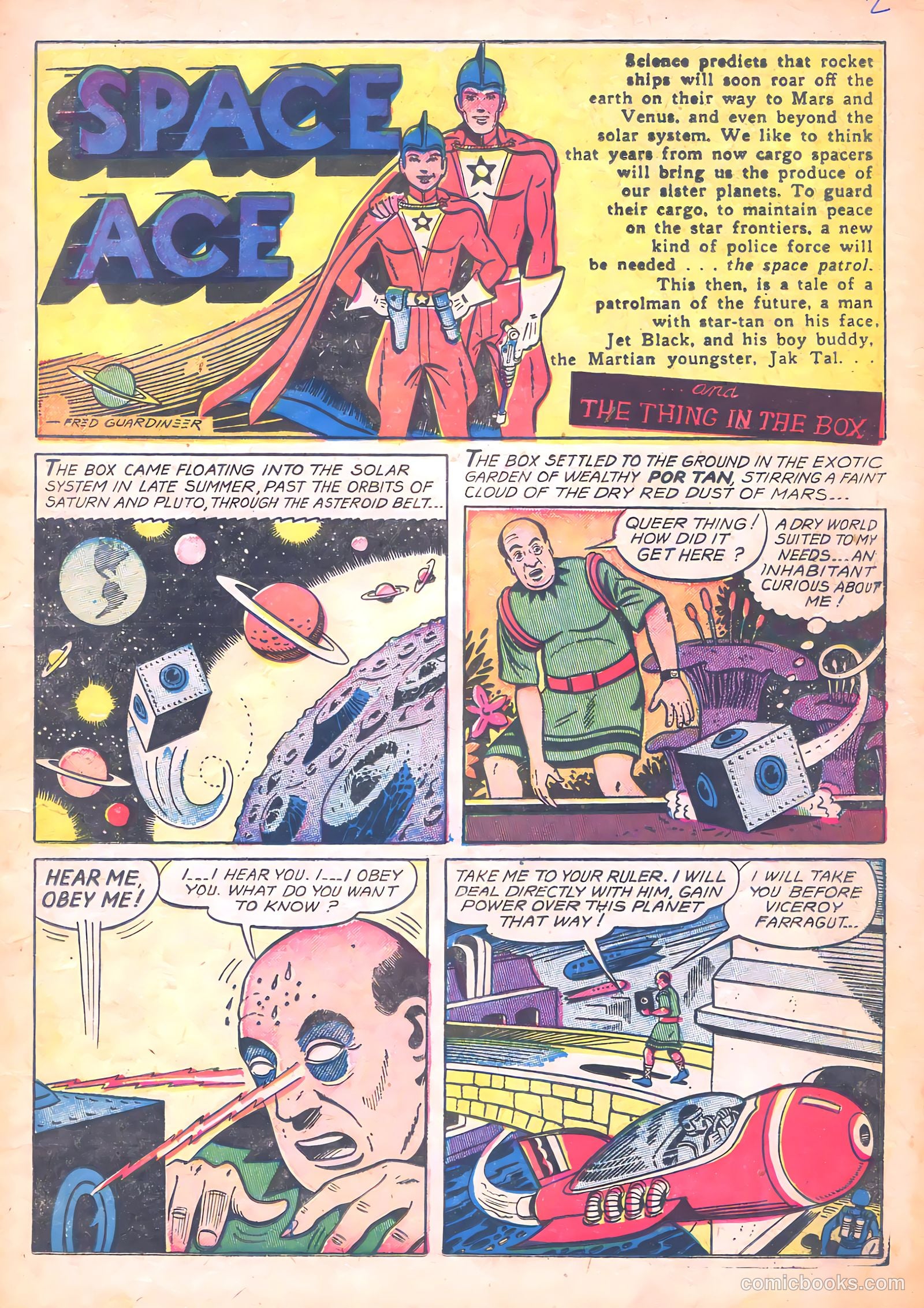 A-1 Comics 61 - Space Ace #5 — page 3 of 35
