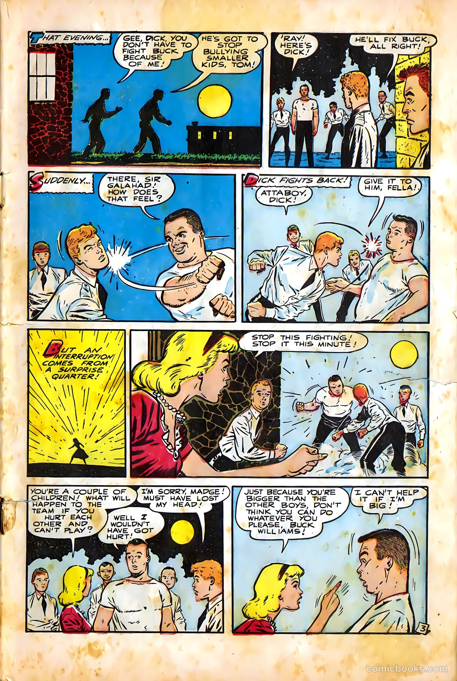 Mel Allen Sports Comics #5 (1949) — page 5 of 36