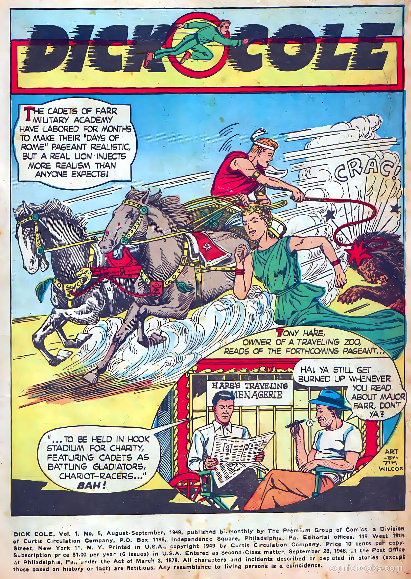 Dick Cole #5 (1948) — page 3 of 36